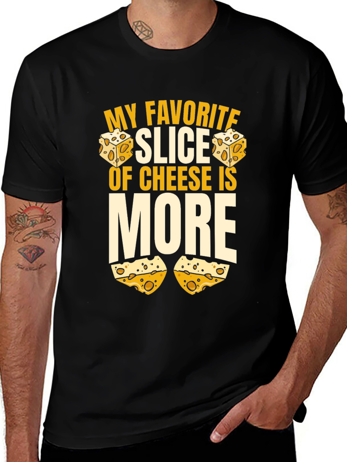 Variant 7 of My Favorite Slice of Cheese T-Shirt