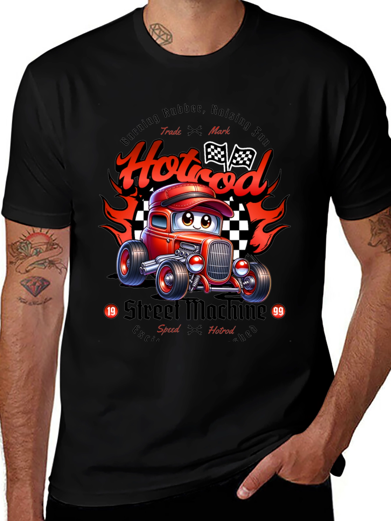 Hotrod Street Machine Graphic Tee