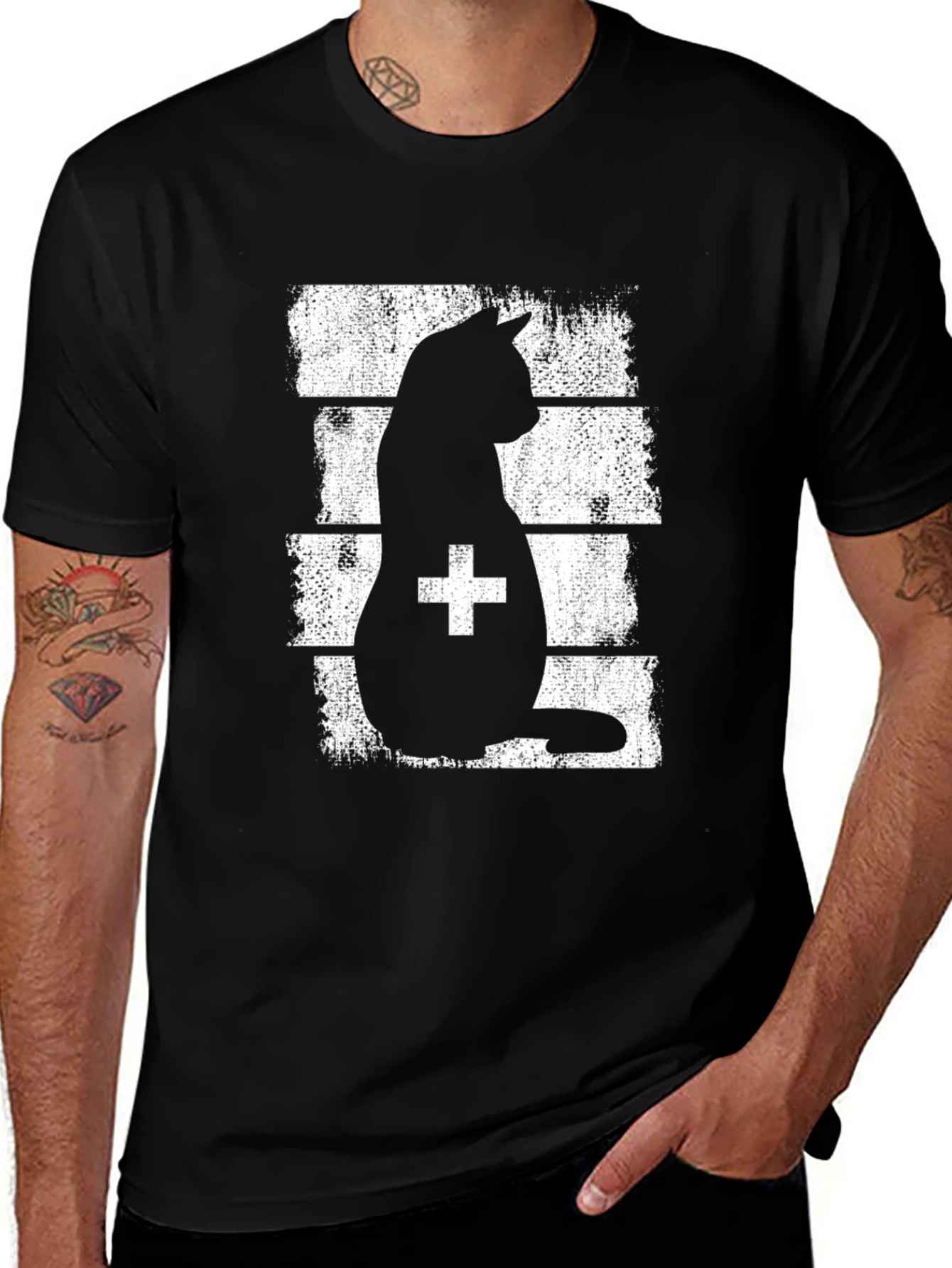 Variant 2 of Cat Lover T-Shirt: Veterinary Nurse Tee