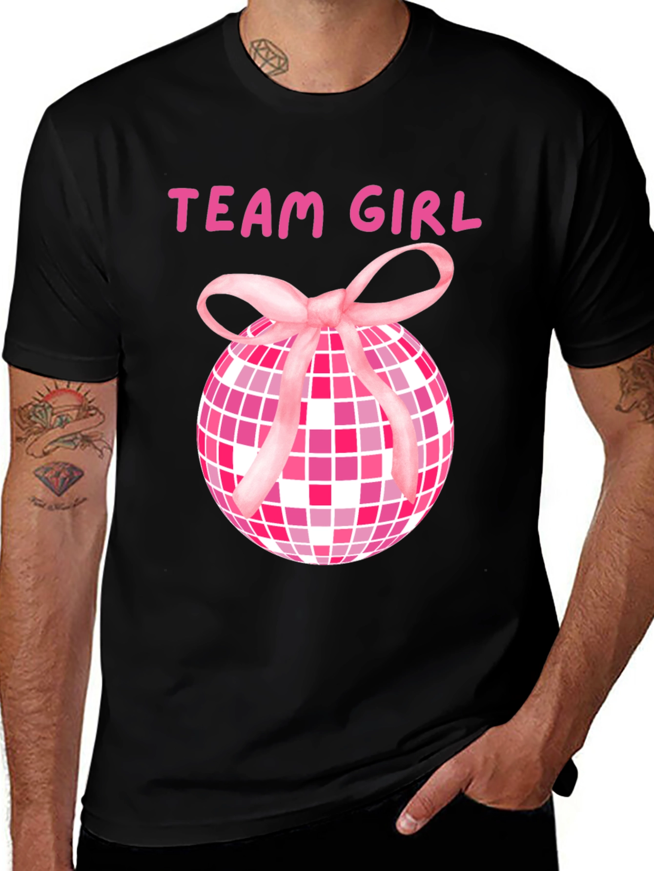 Team Girl Gender Reveal T-Shirt