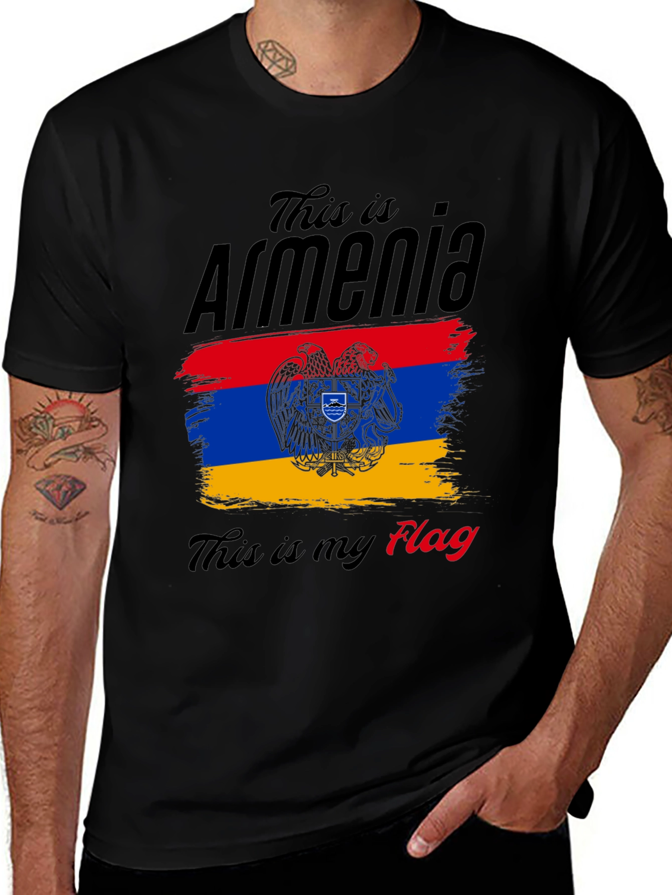 Armenia Flag T-Shirt - Patriotic Pride