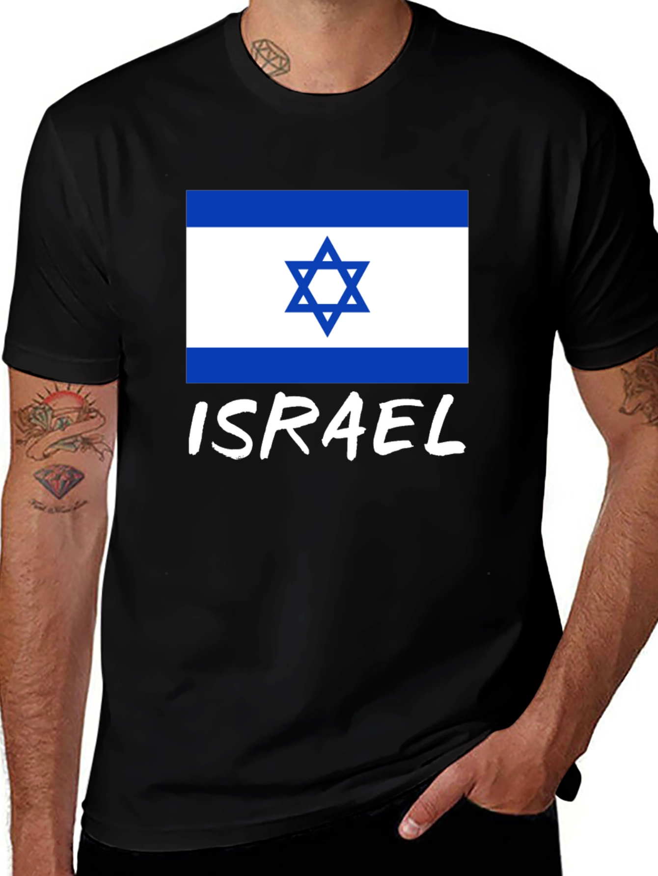 Israel Flag T-Shirt - Patriotic Pride Tee