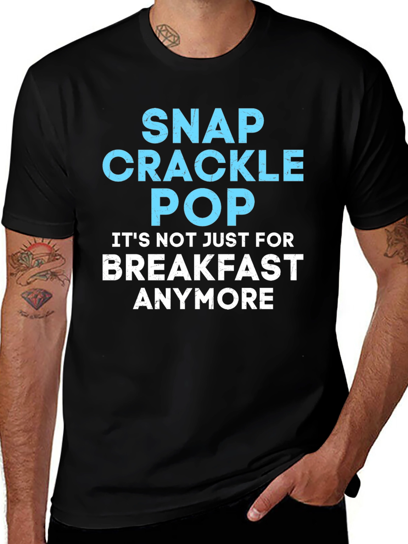 Variant 8 of Snap Crackle Pop Funny Graphic Tee