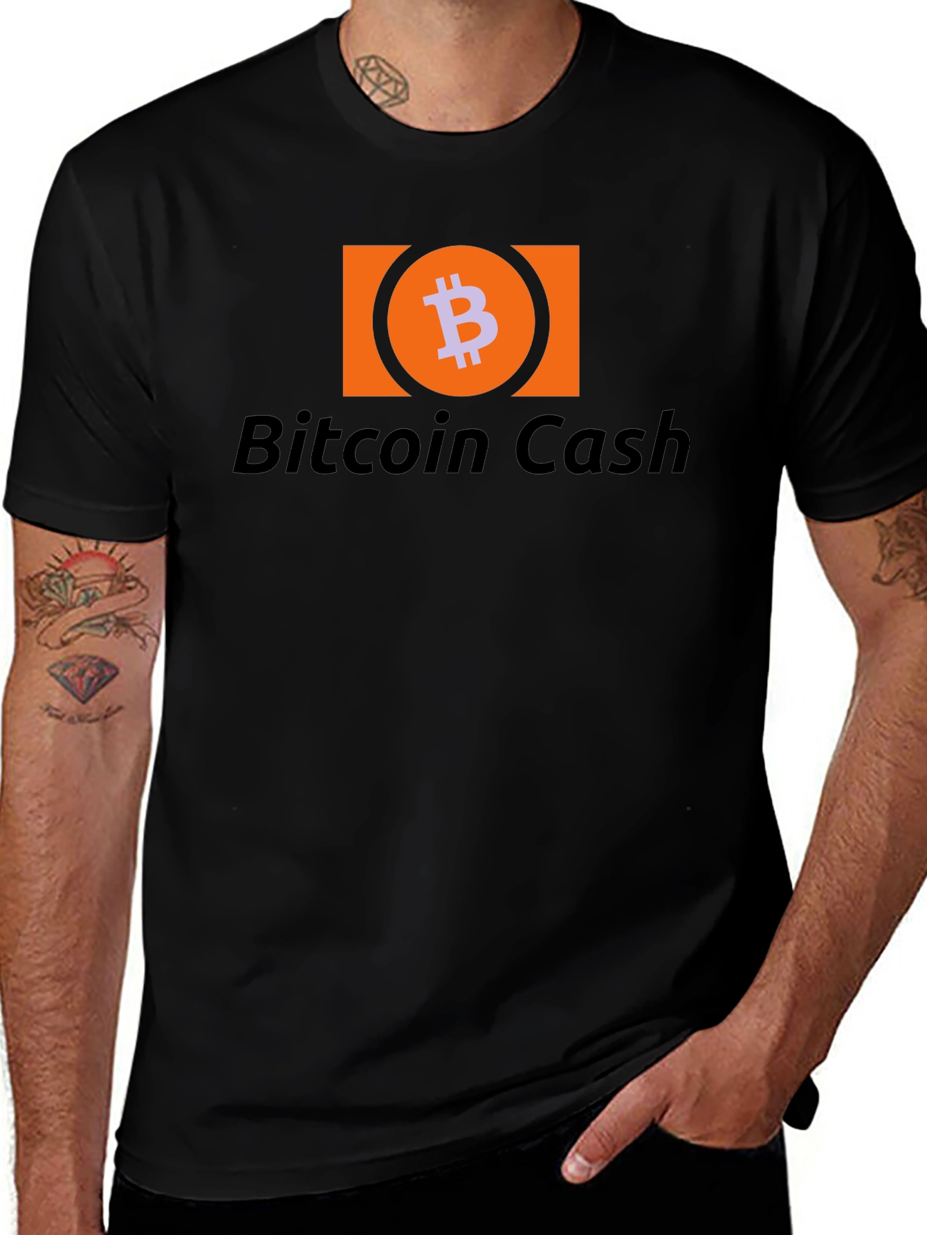 Bitcoin Cash Graphic Tee - Crypto Currency T-Shirt
