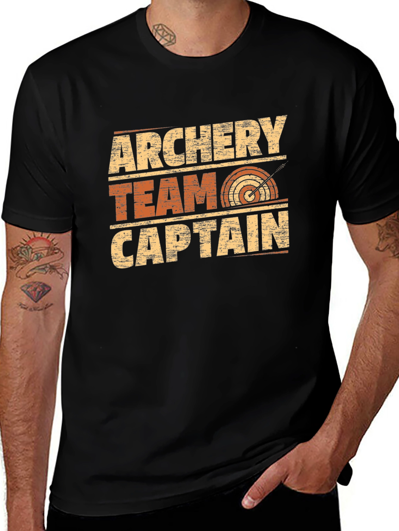 Variant 25 of Archery Team Captain Graphic Tee