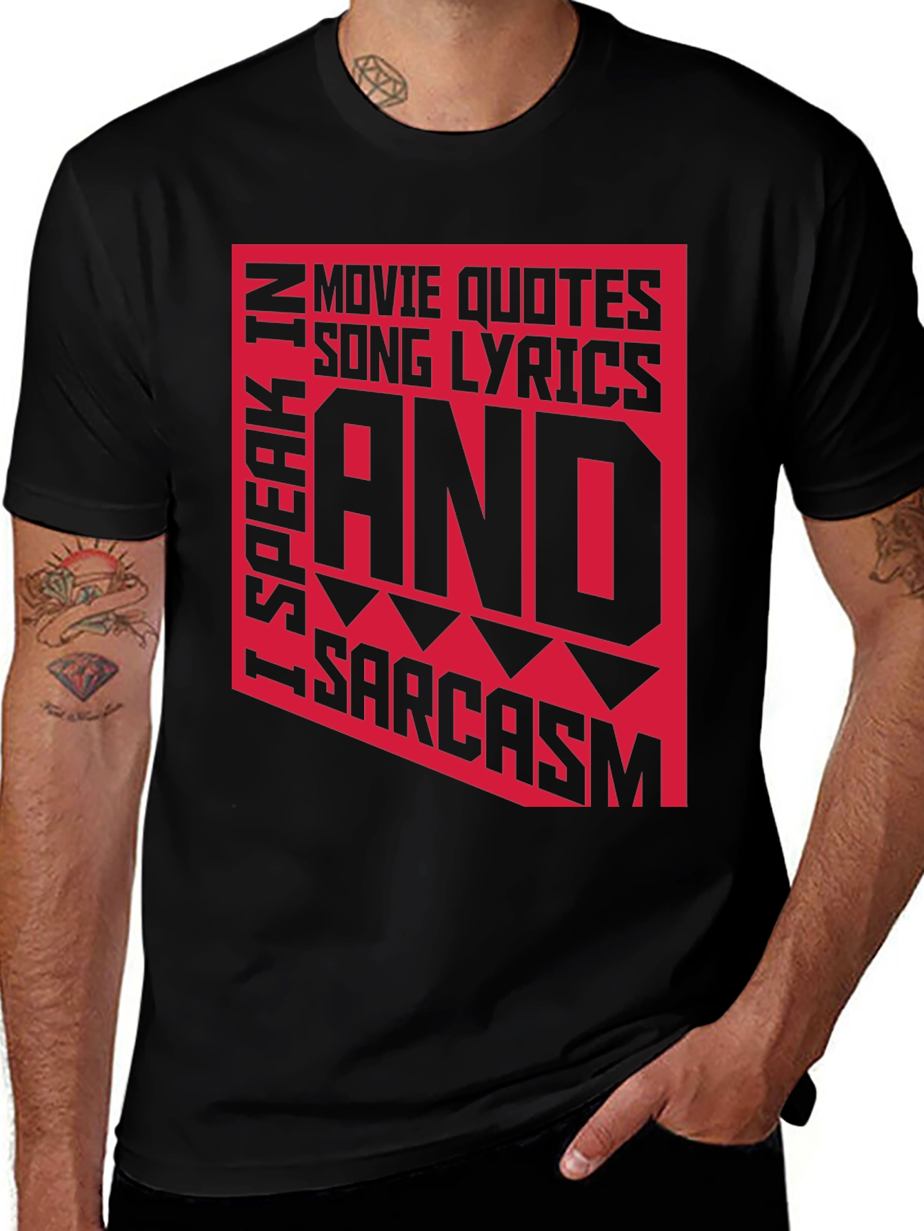 Variant 15 of Sarcastic Graphic Tee - Movie Quotes, Lyrics T-Shirt