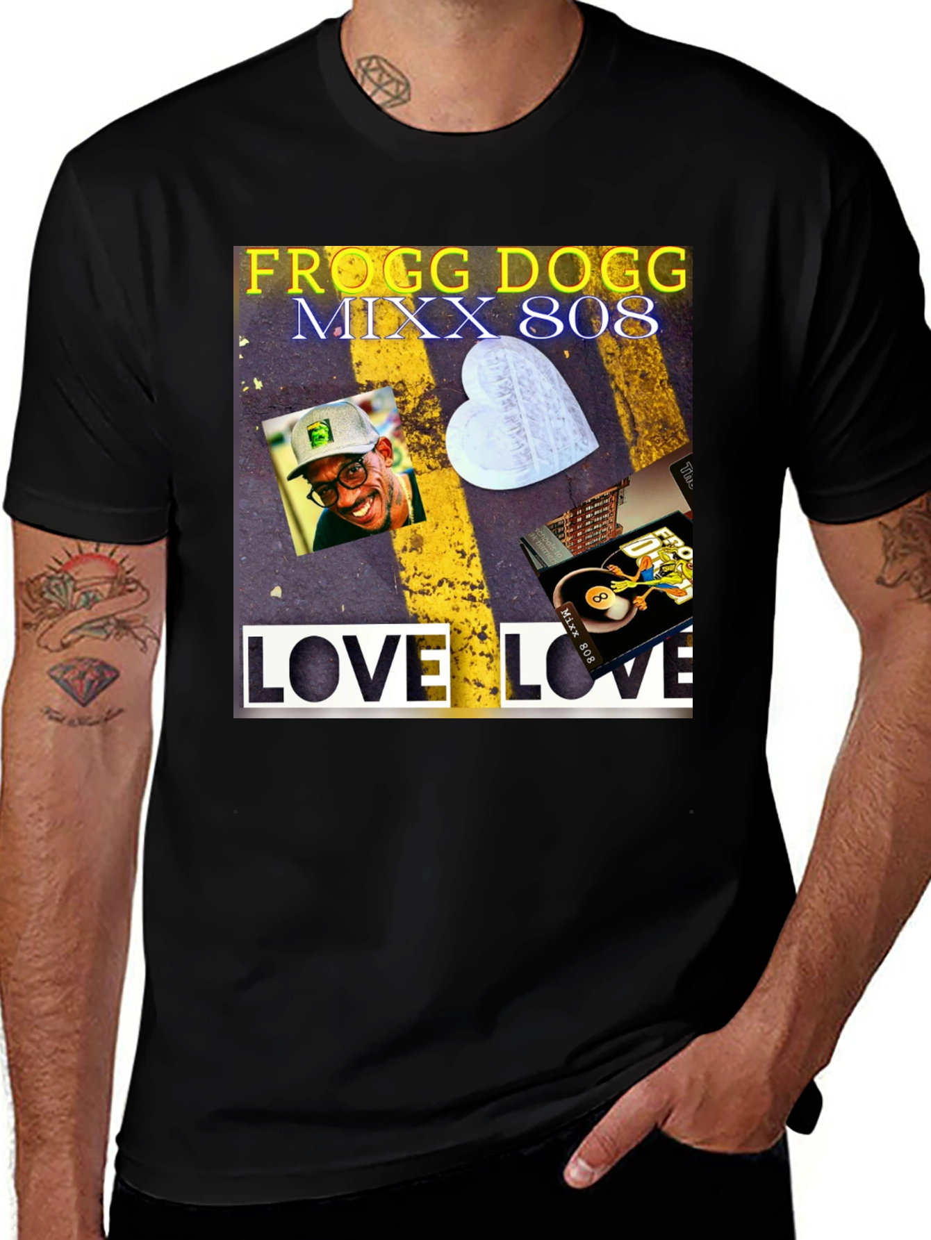 Variant 19 of Frogg Dogg Mixx 808 Graphic Tee