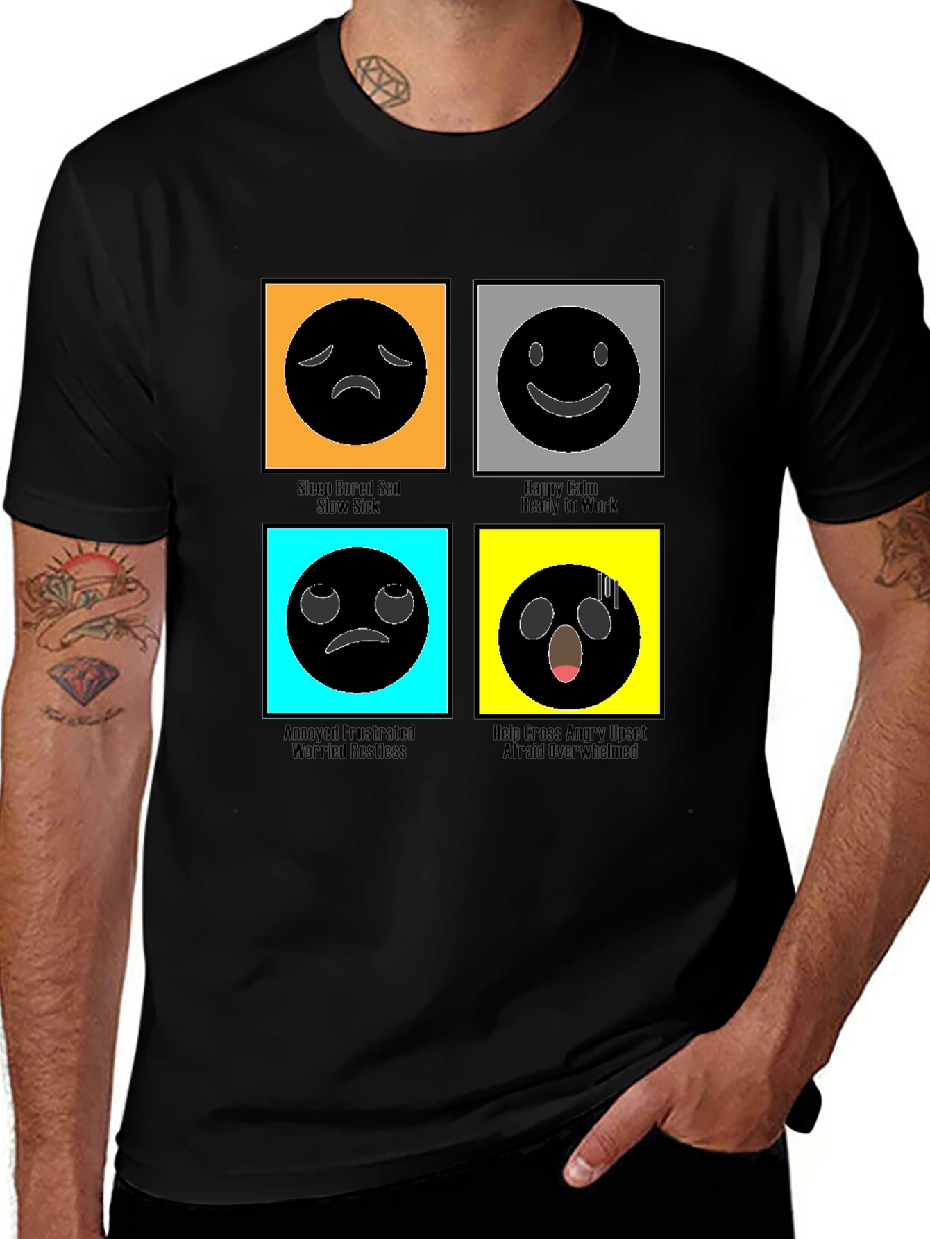Mood Emoji T-Shirt: Express Your Feelings