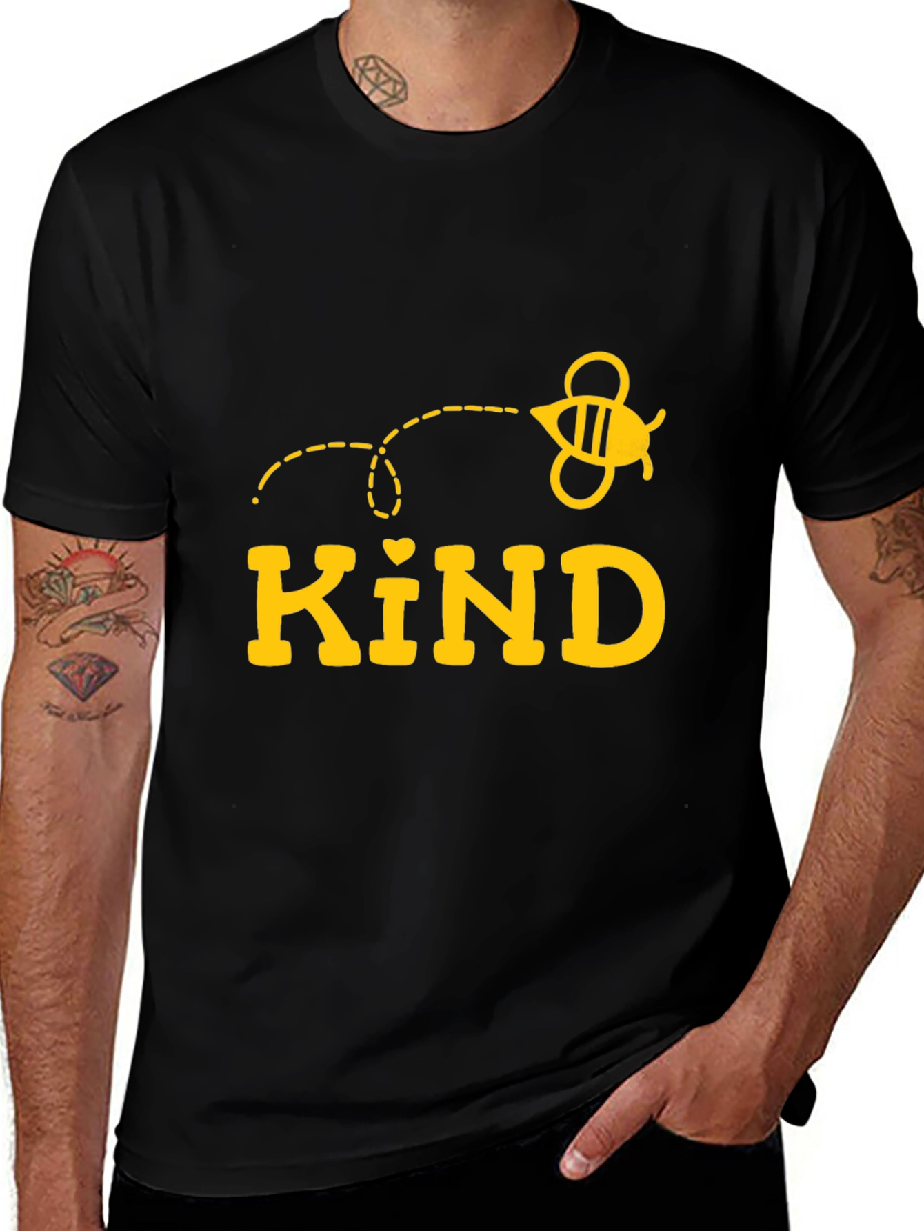 Variant 28 of Be Kind Bee Graphic T-Shirt