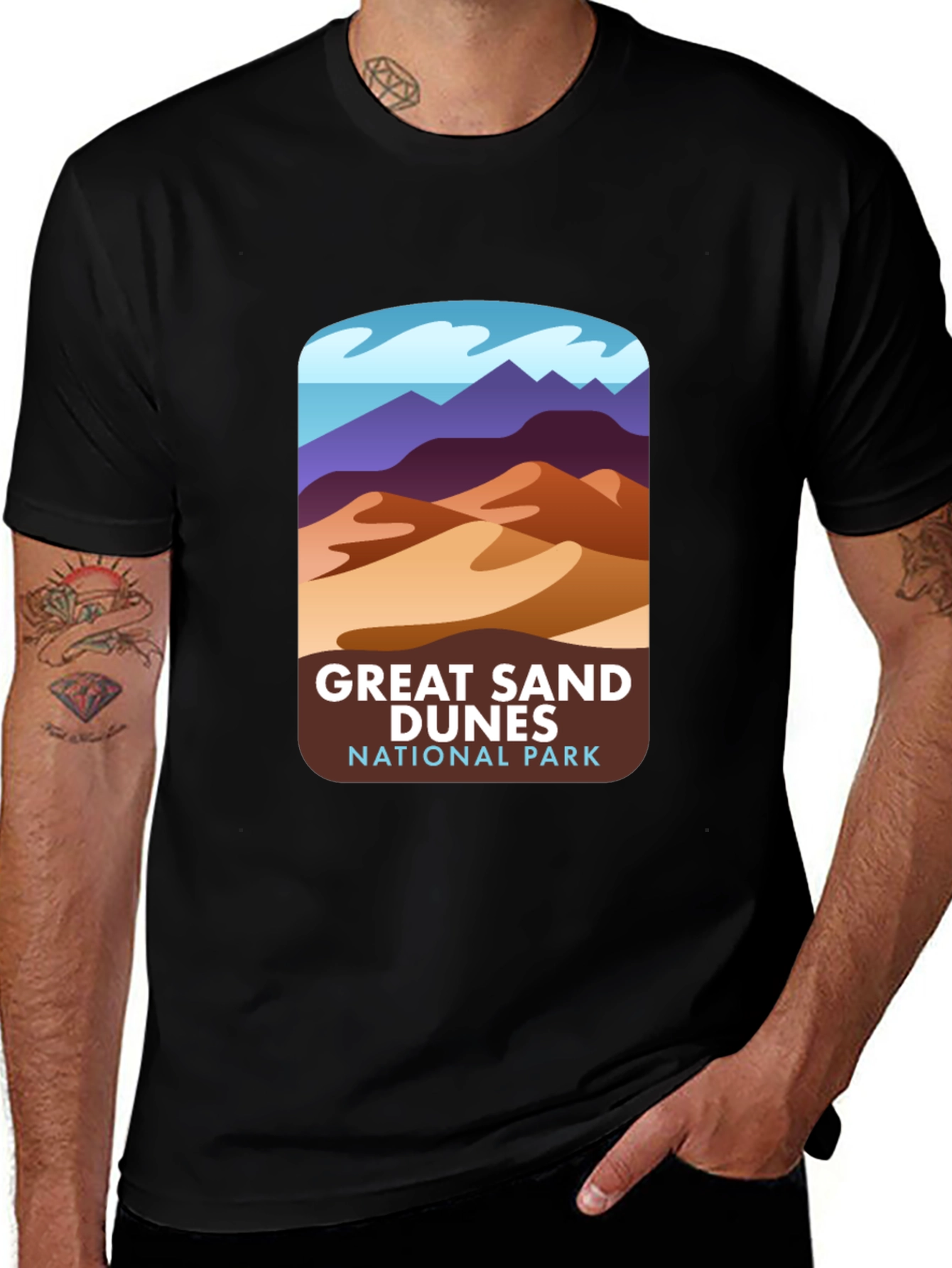 Variant 22 of Great Sand Dunes National Park Graphic Tee