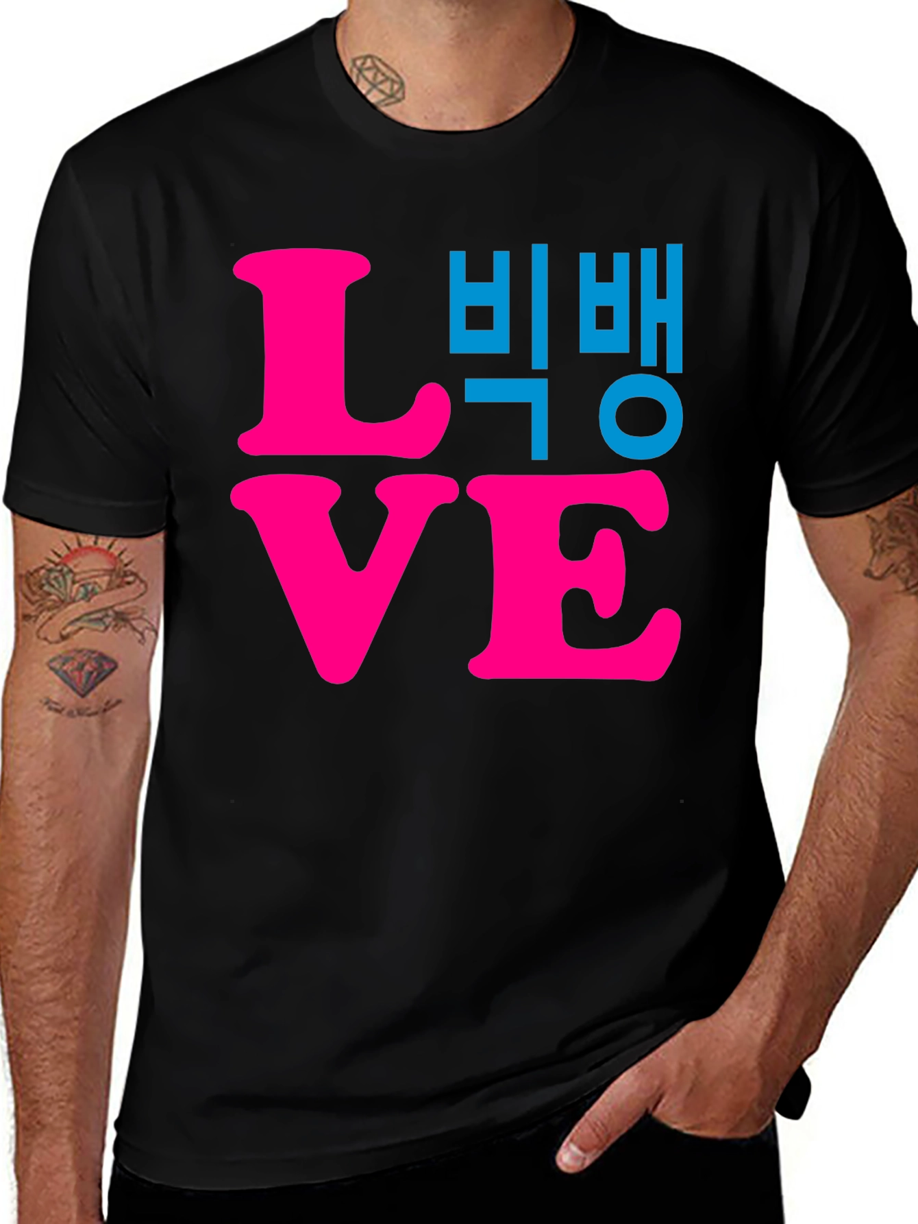 LOVE Bigbang T-Shirt Black