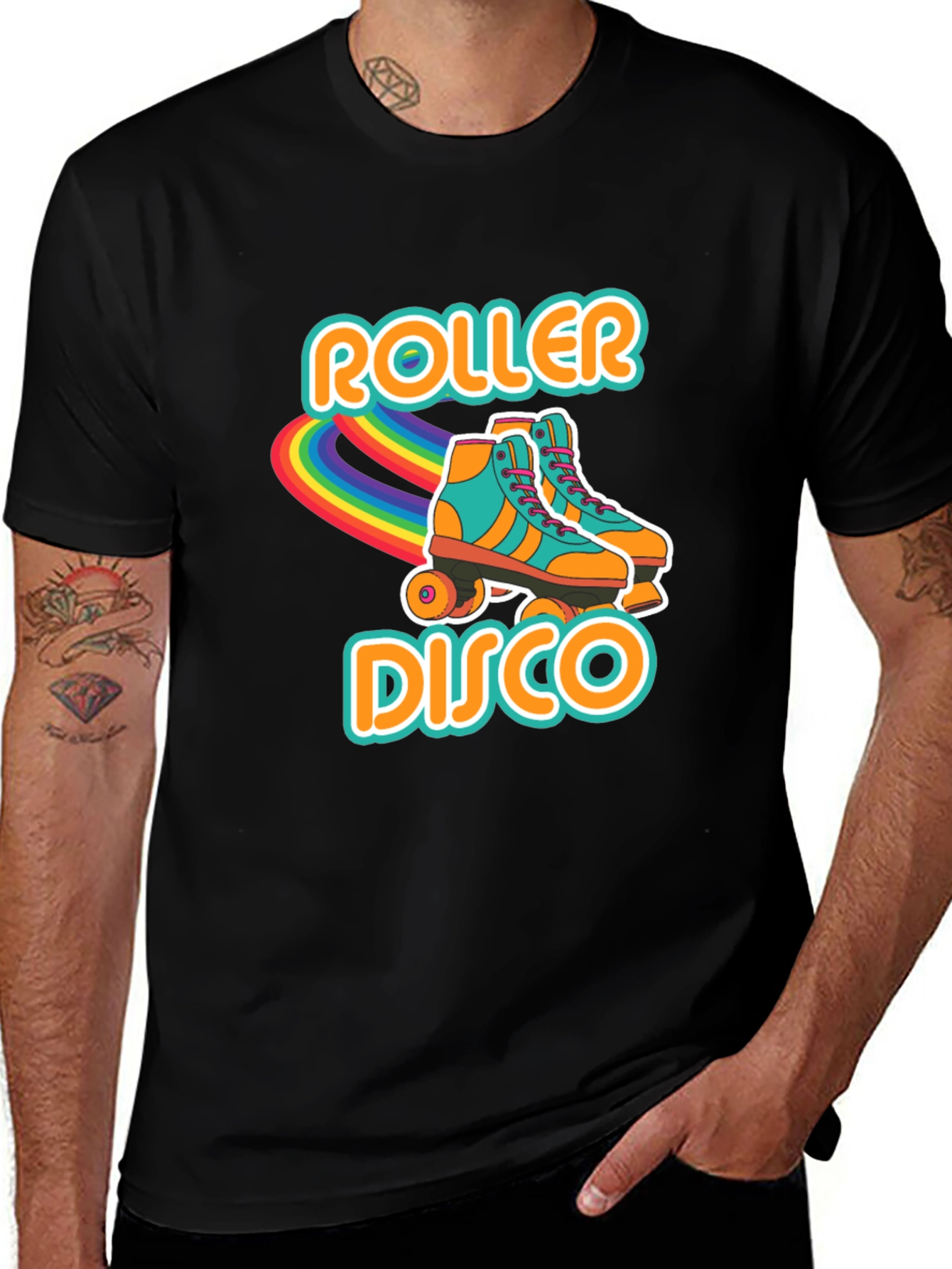 Variant 22 of Retro Roller Disco T-Shirt - Vintage Style!
