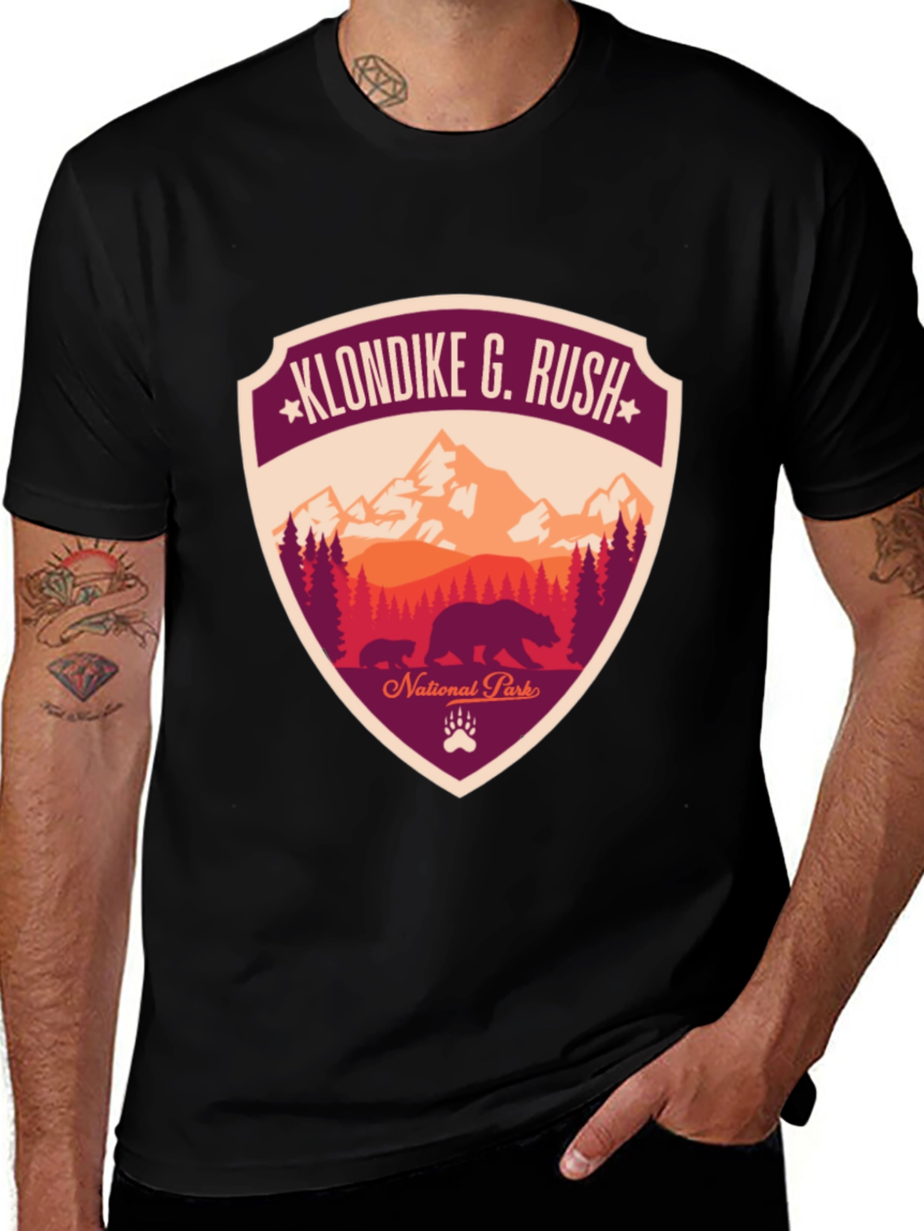 Variant 13 of Klondike G. Rush National Park T-Shirt