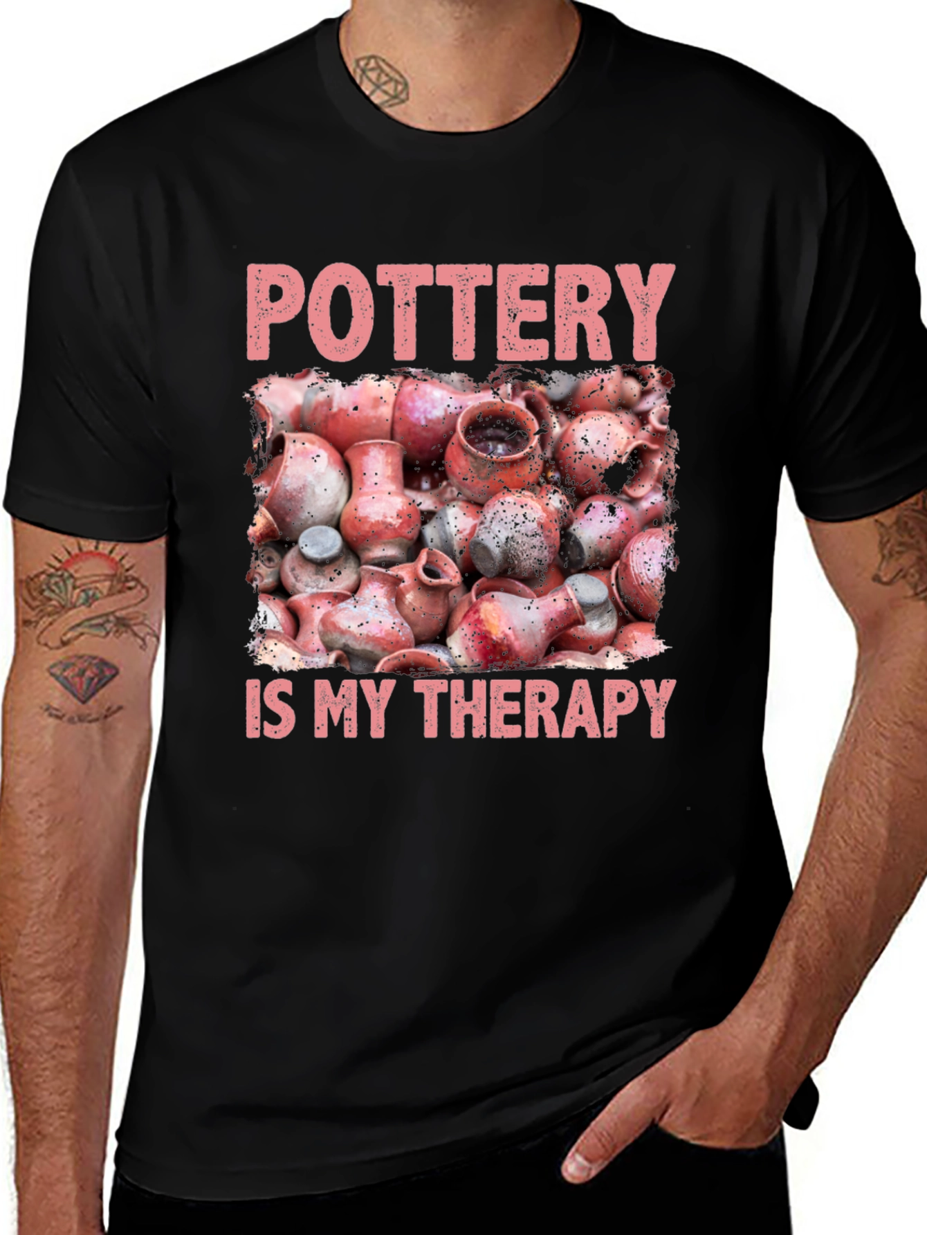Variant 5 of Pottery is My Therapy T-Shirt