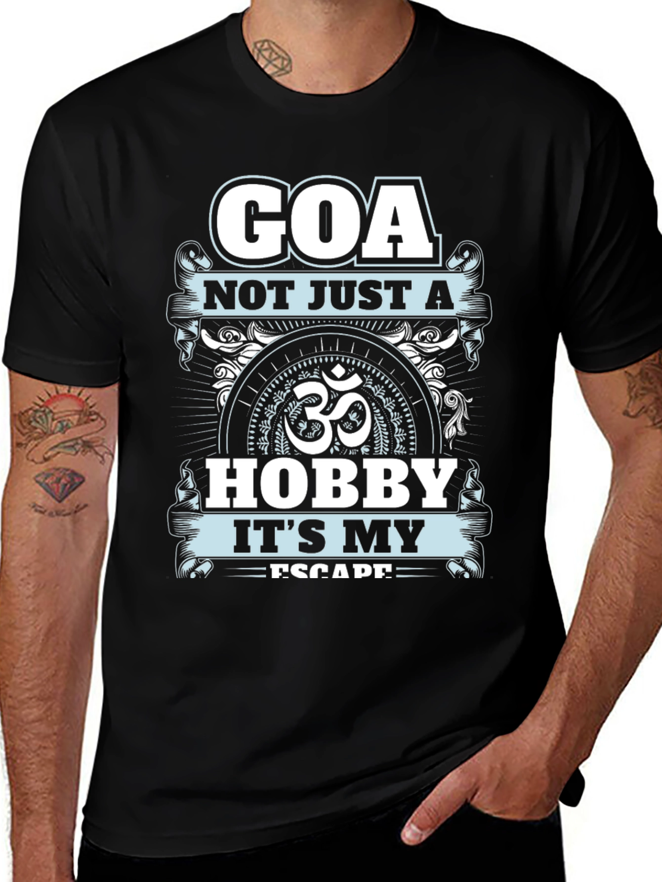 Variant 10 of Goa Escape Graphic T-Shirt