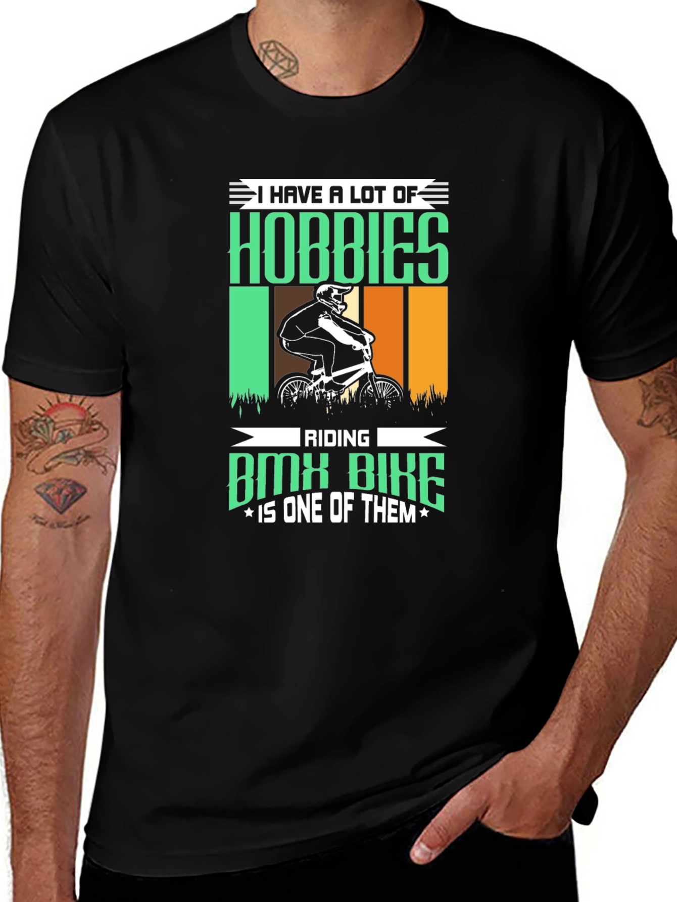 Hobbies BMX Bike T-Shirt