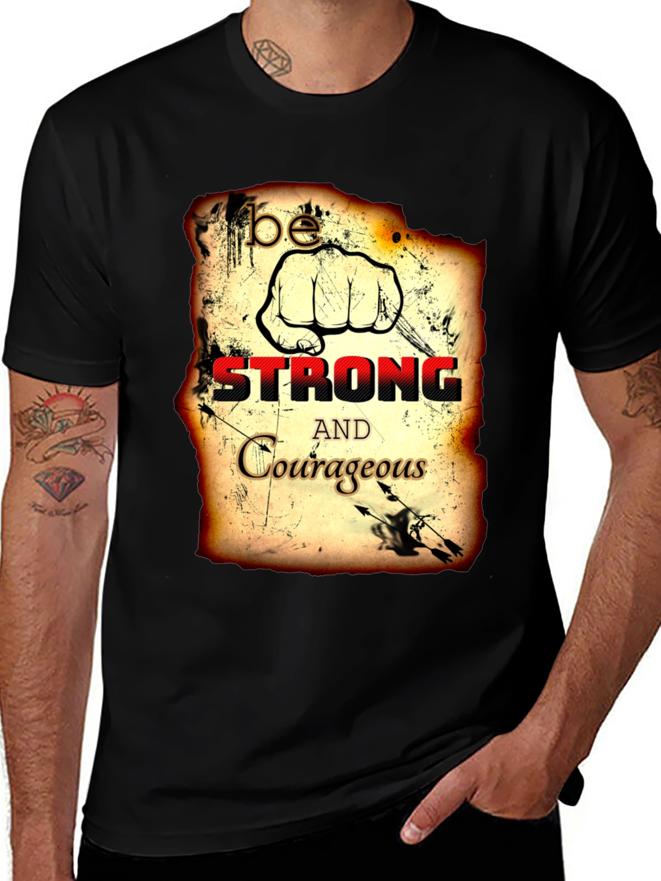 Be Strong and Courageous T-Shirt