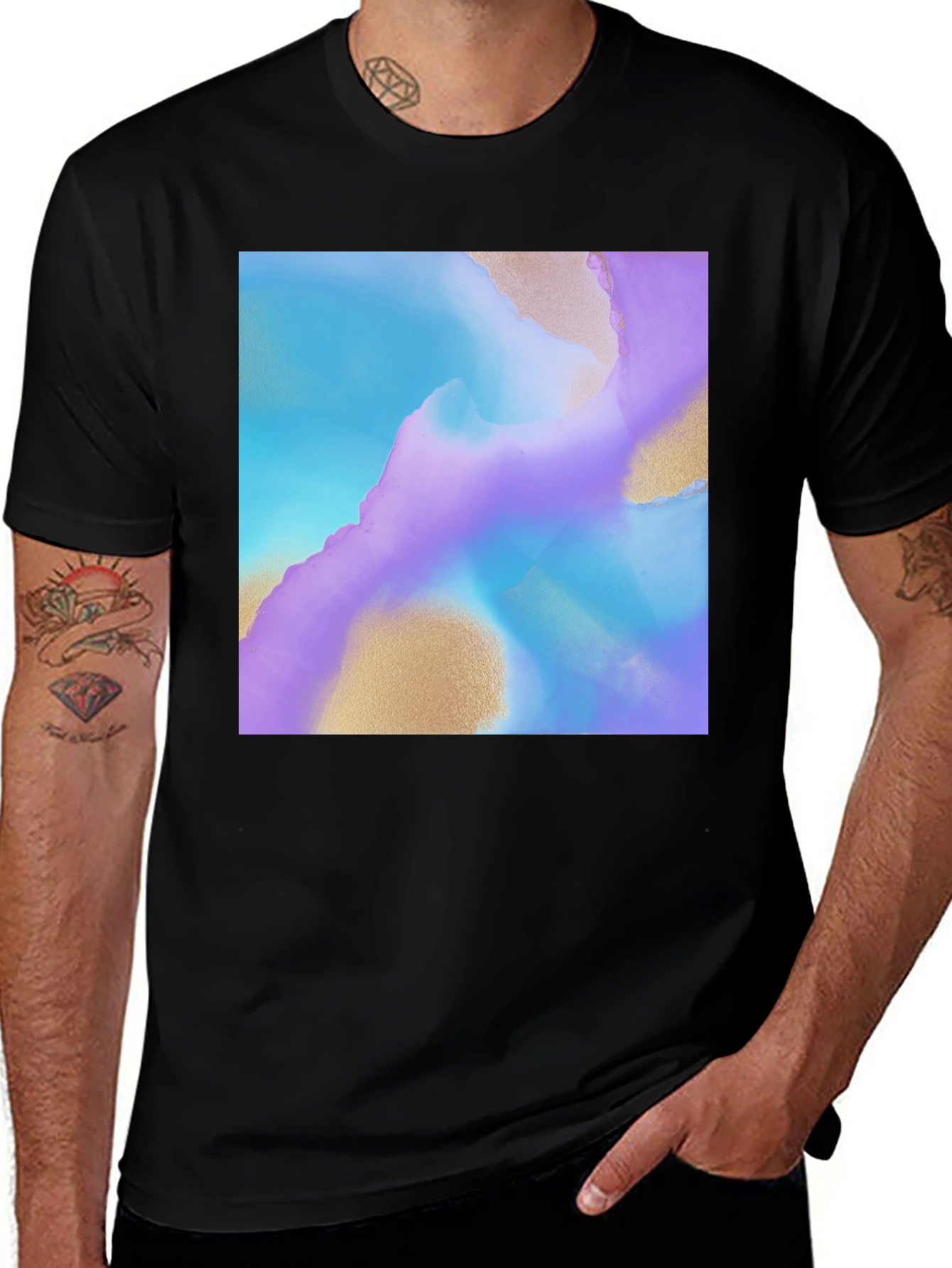 Variant 8 of Abstract Art T-Shirt - Stylish and Unique Design