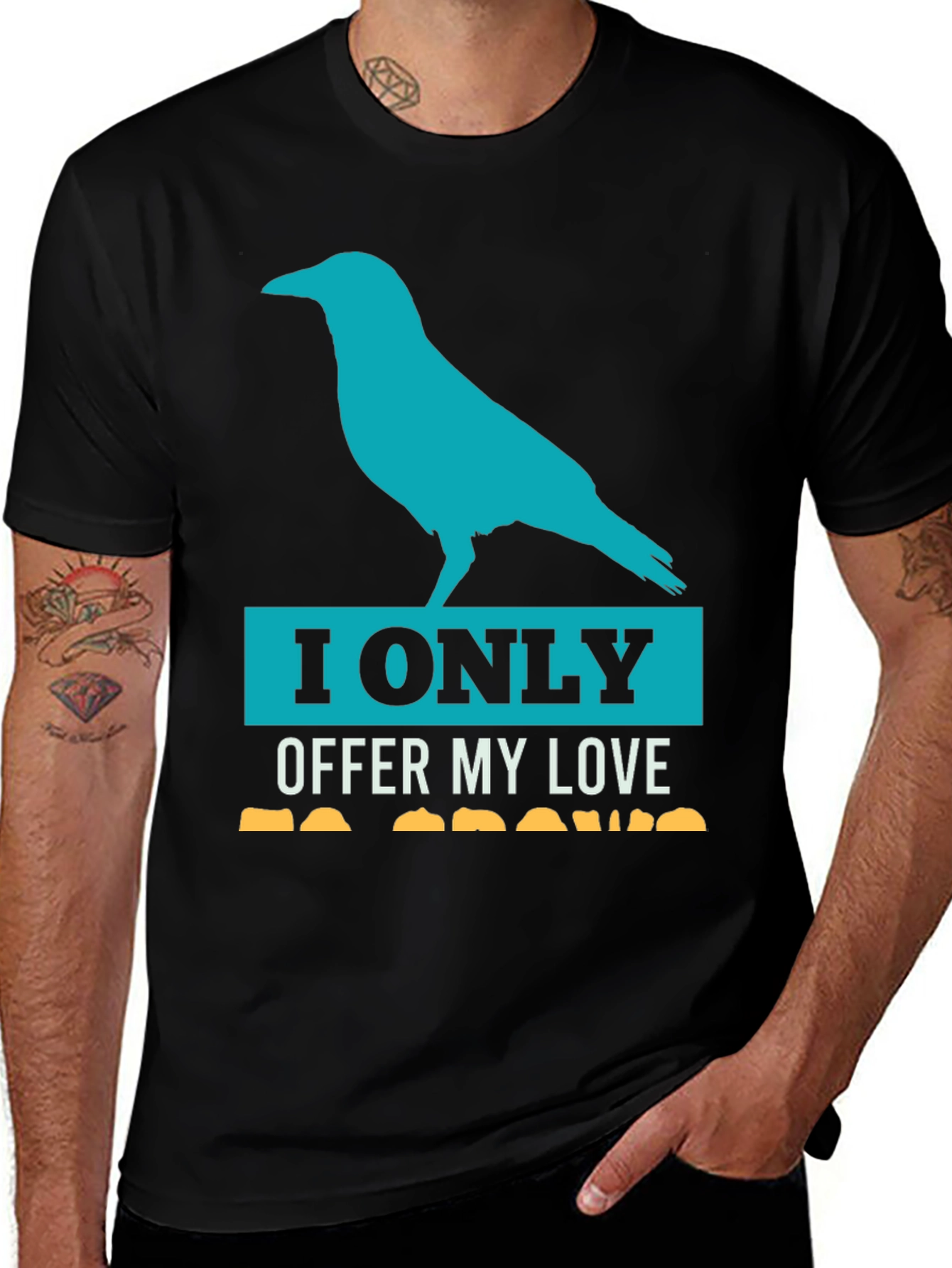 Variant 29 of I Only Offer My Love To Crows T-Shirt