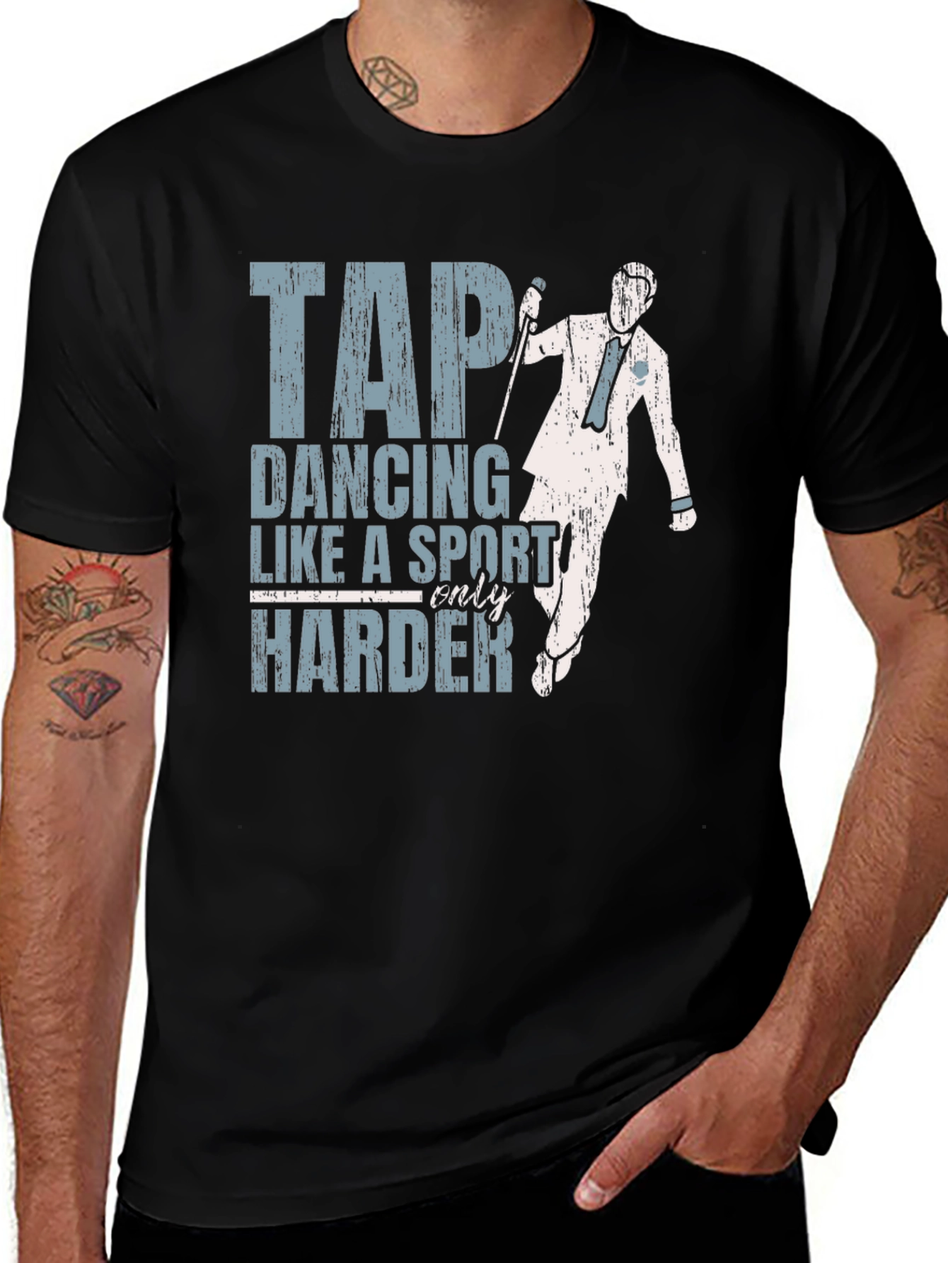 Variant 6 of Tap Dancing Like a Sport Only Harder T-Shirt