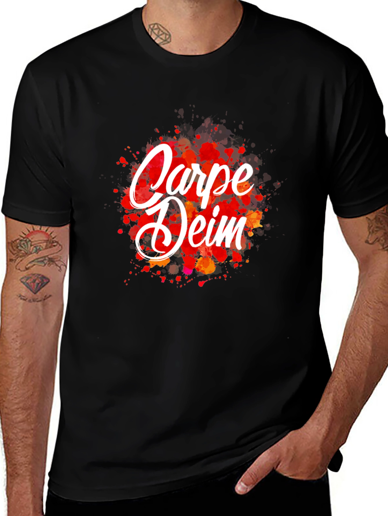 Carpe Diem Graphic Tee - Seize the Day T-Shirt