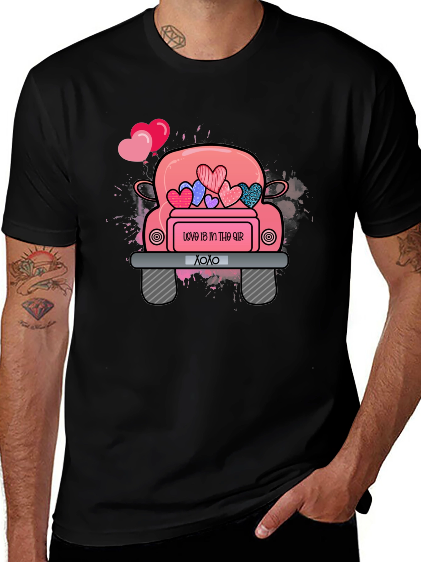 Love is in the Air Valentine's Day T-Shirt