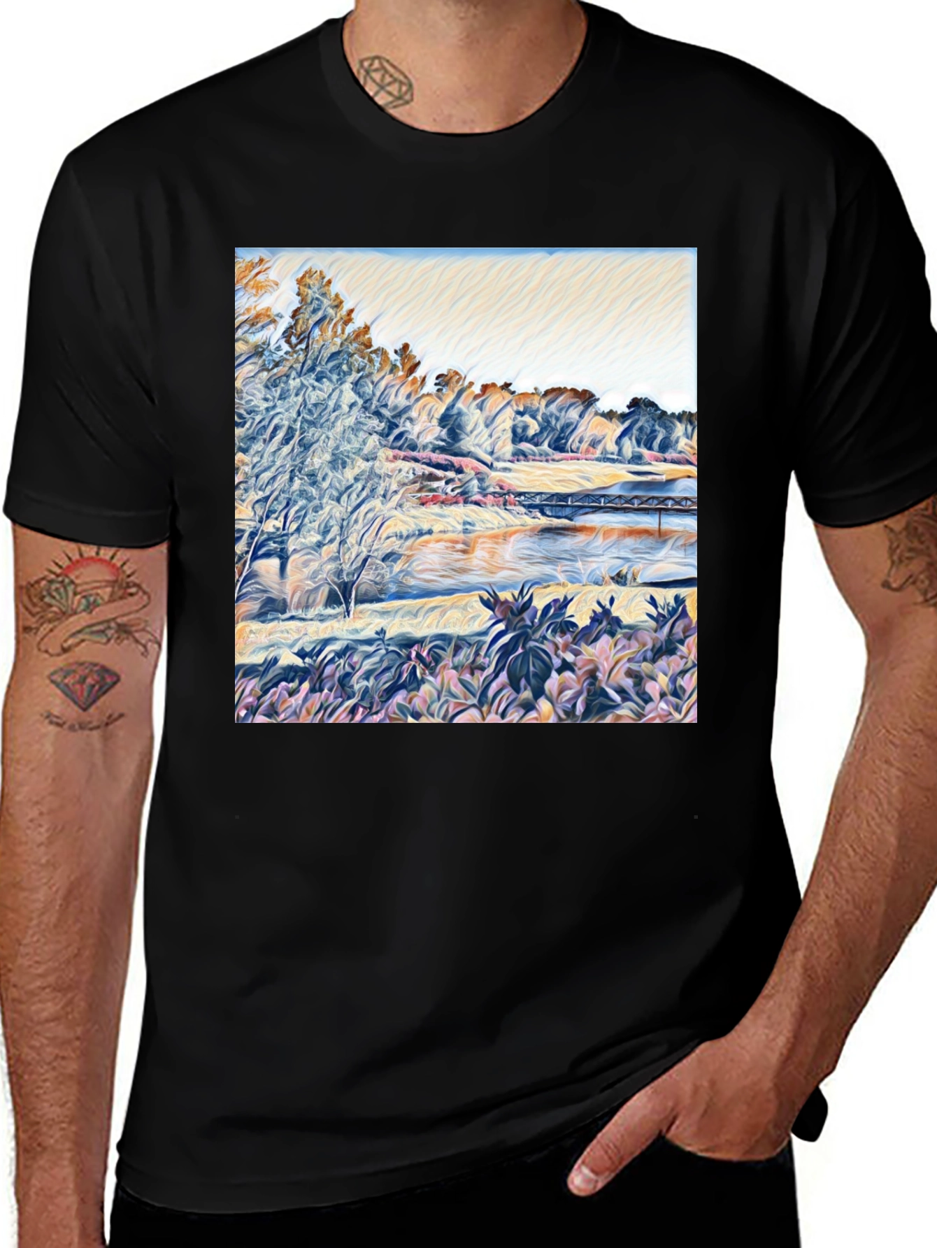 Variant 13 of Nature's Landscape T-Shirt