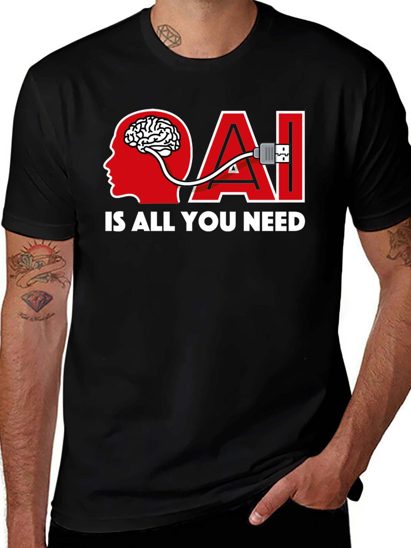 AI Is All You Need T-Shirt