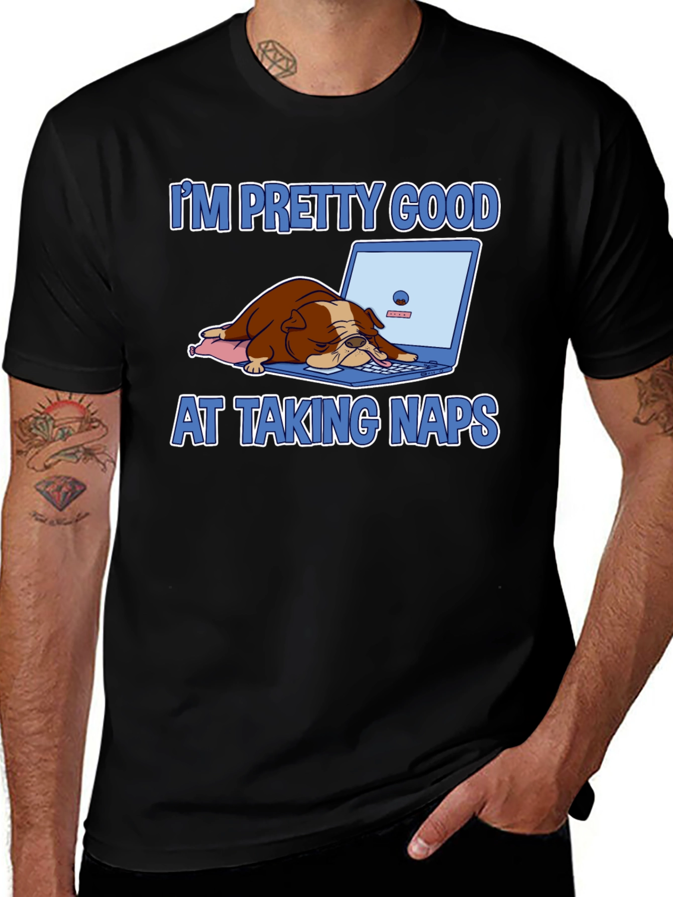 Variant 16 of I'm Pretty Good At Taking Naps T-Shirt