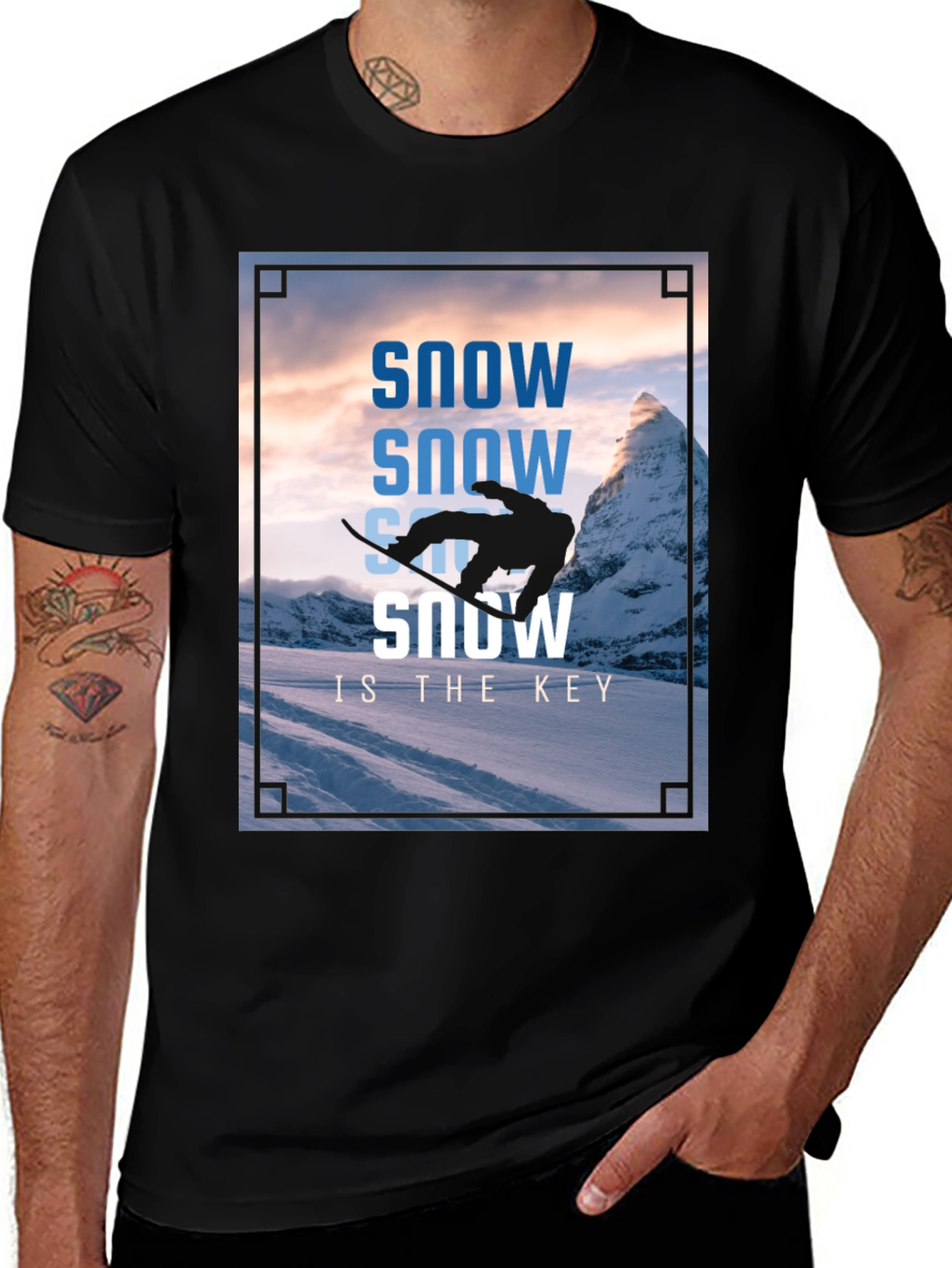 Variant 25 of Snow is the Key Graphic T-Shirt