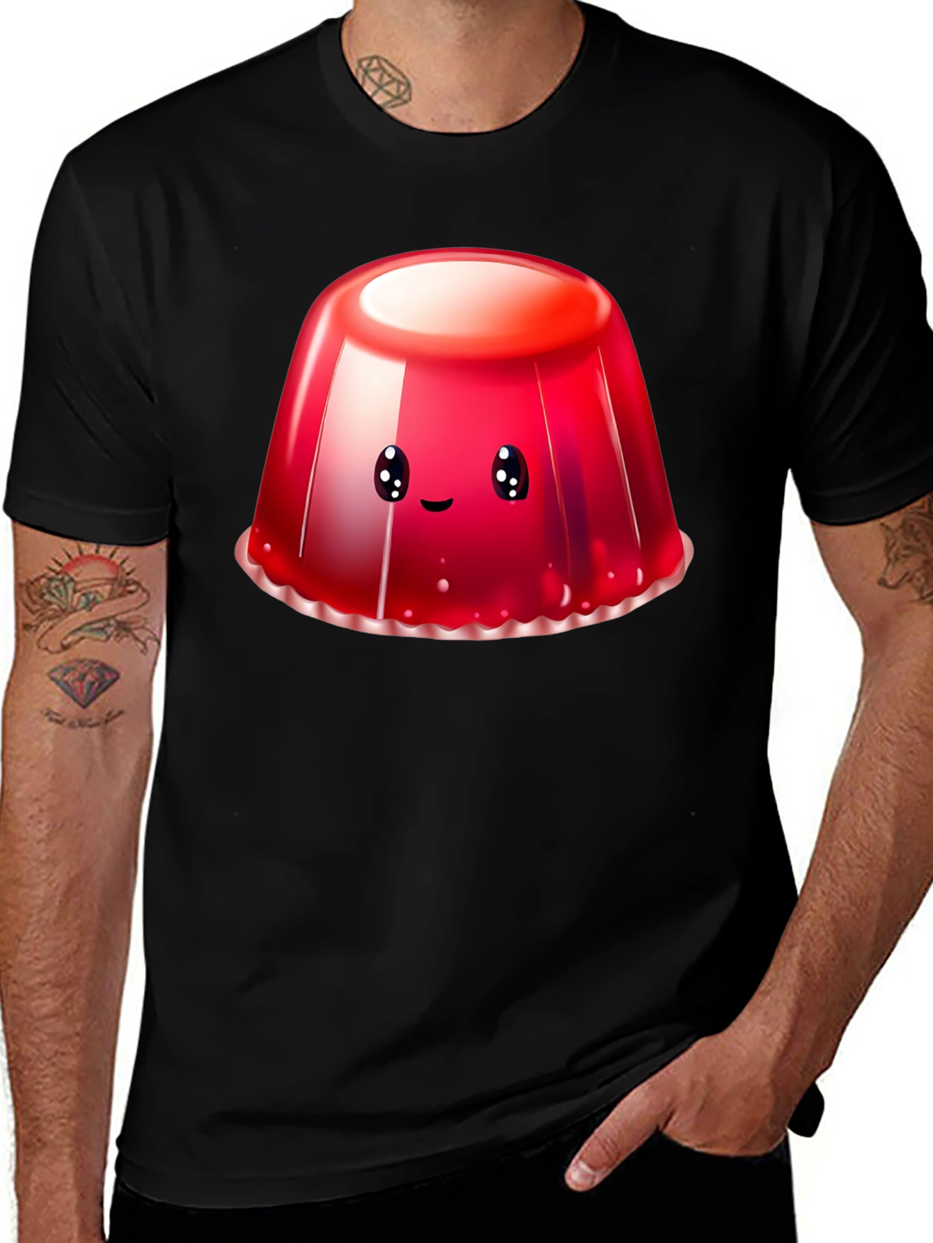 Variant 24 of Kawaii Jello T-Shirt - Cute Dessert Graphic Tee