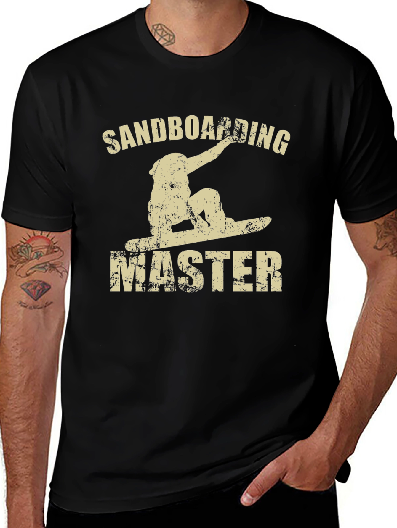 Variant 27 of Sandboarding Master Graphic T-Shirt