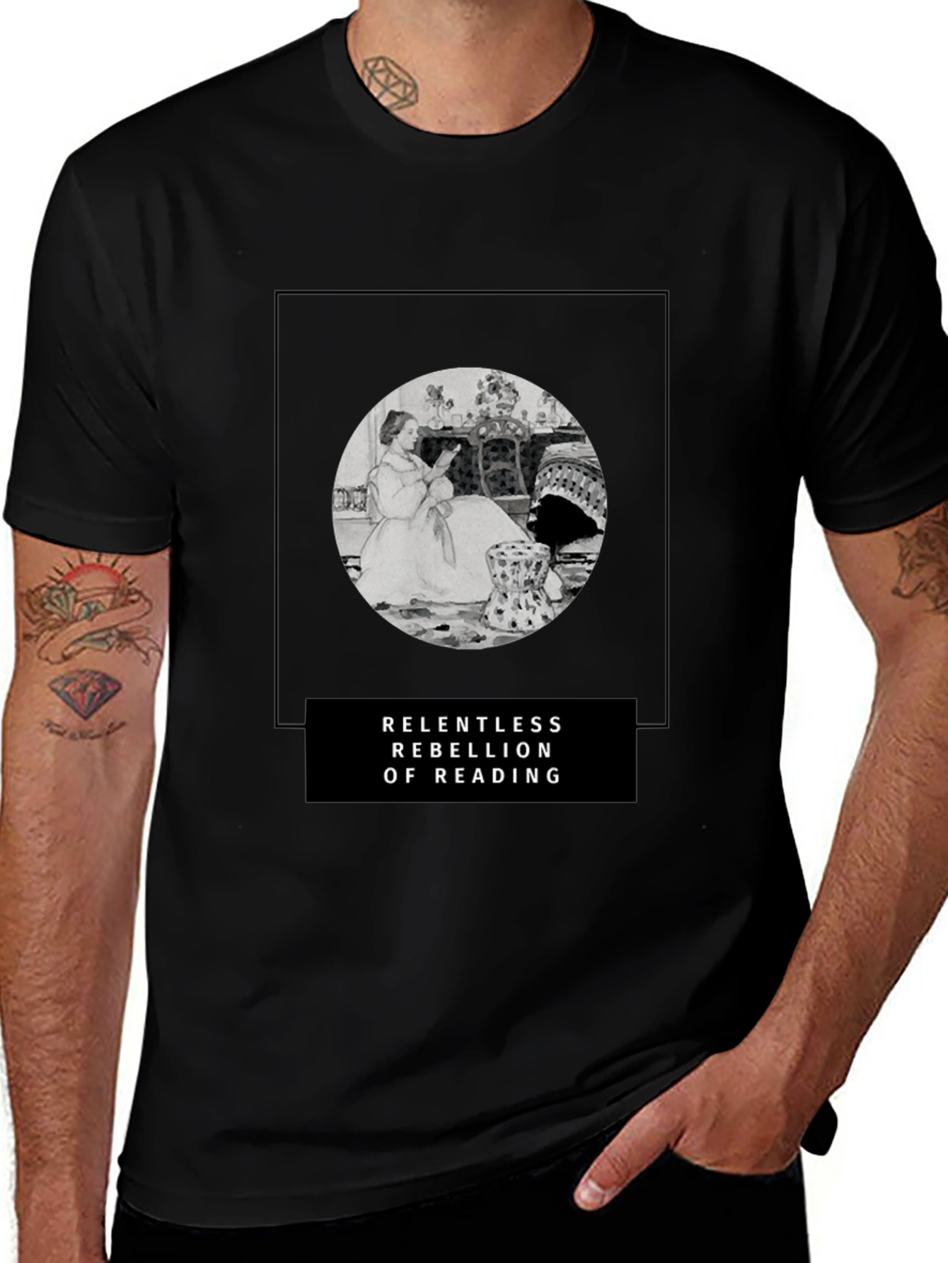 Variant 17 of Relentless Rebellion of Reading T-Shirt