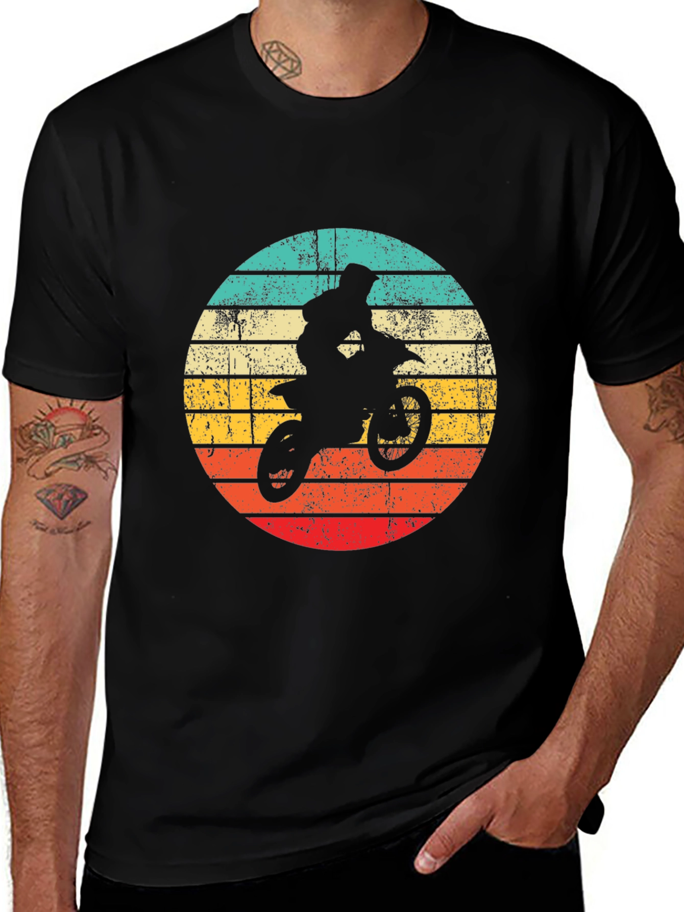 Variant 22 of Retro Motocross T-Shirt - Vintage Style
