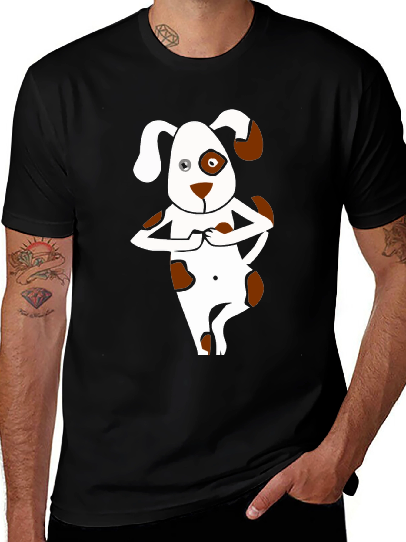 Variant 19 of Yoga Dog Graphic Tee - Funny Animal Lover Shirt