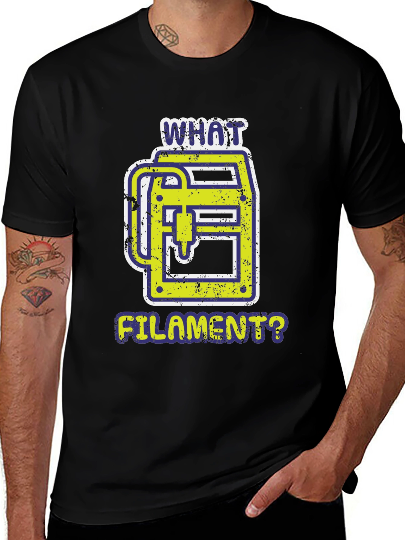 Variant 15 of What Filament? 3D Printer T-Shirt