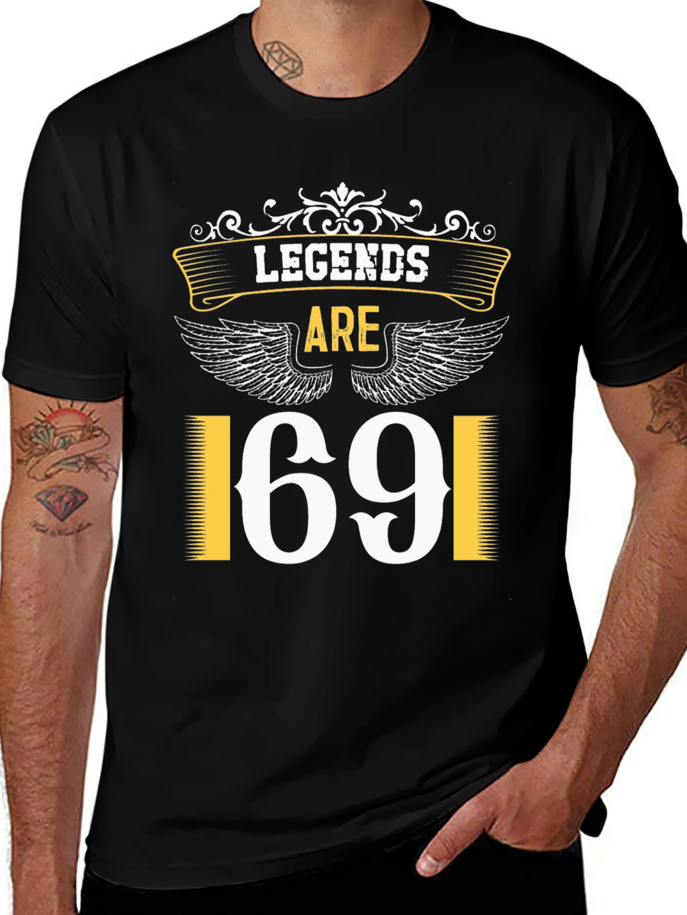 Legends Are 69 T-Shirt - Unique Birthday Gift