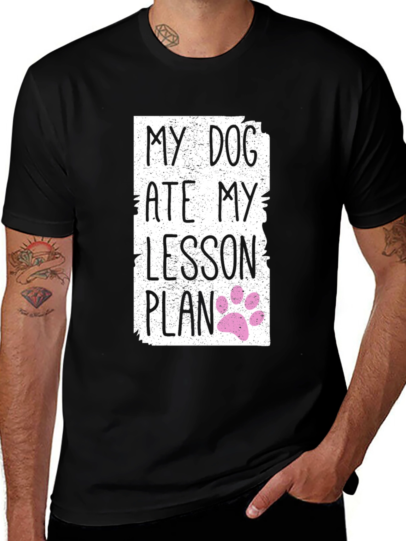 Variant 12 of My Dog Ate My Lesson Plan T-Shirt
