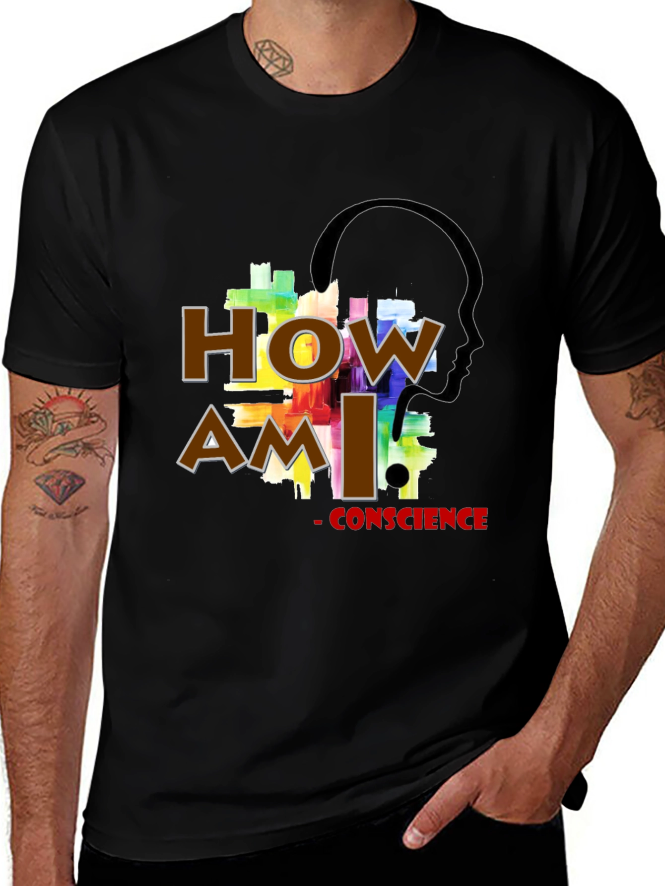 Variant 20 of How Am I Conscience T-Shirt