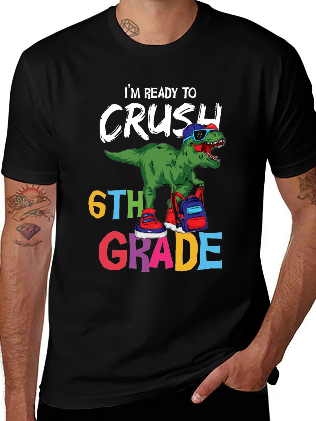 Variant 30 of Ready to Crush 6th Grade T-Shirt