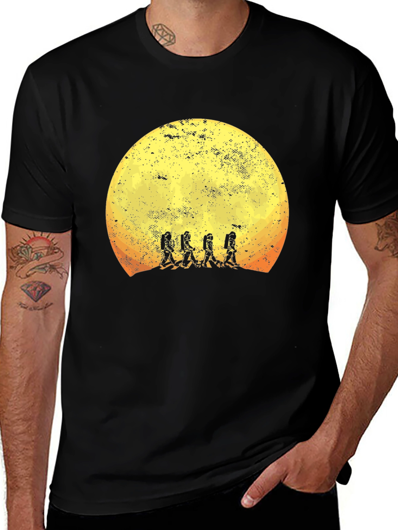 Variant 15 of Retro Moon Walk T-Shirt