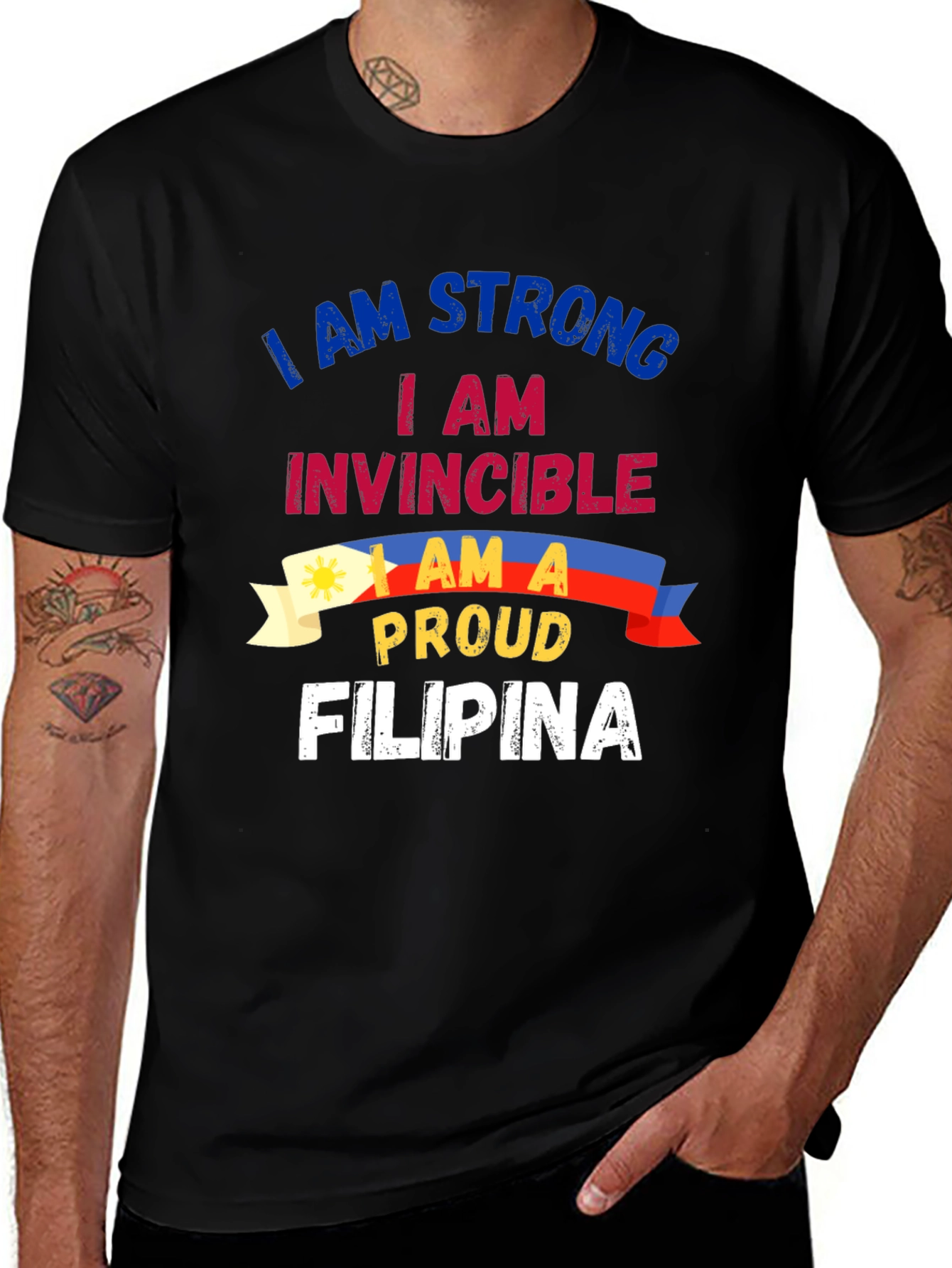 Strong Filipina Pride T-Shirt