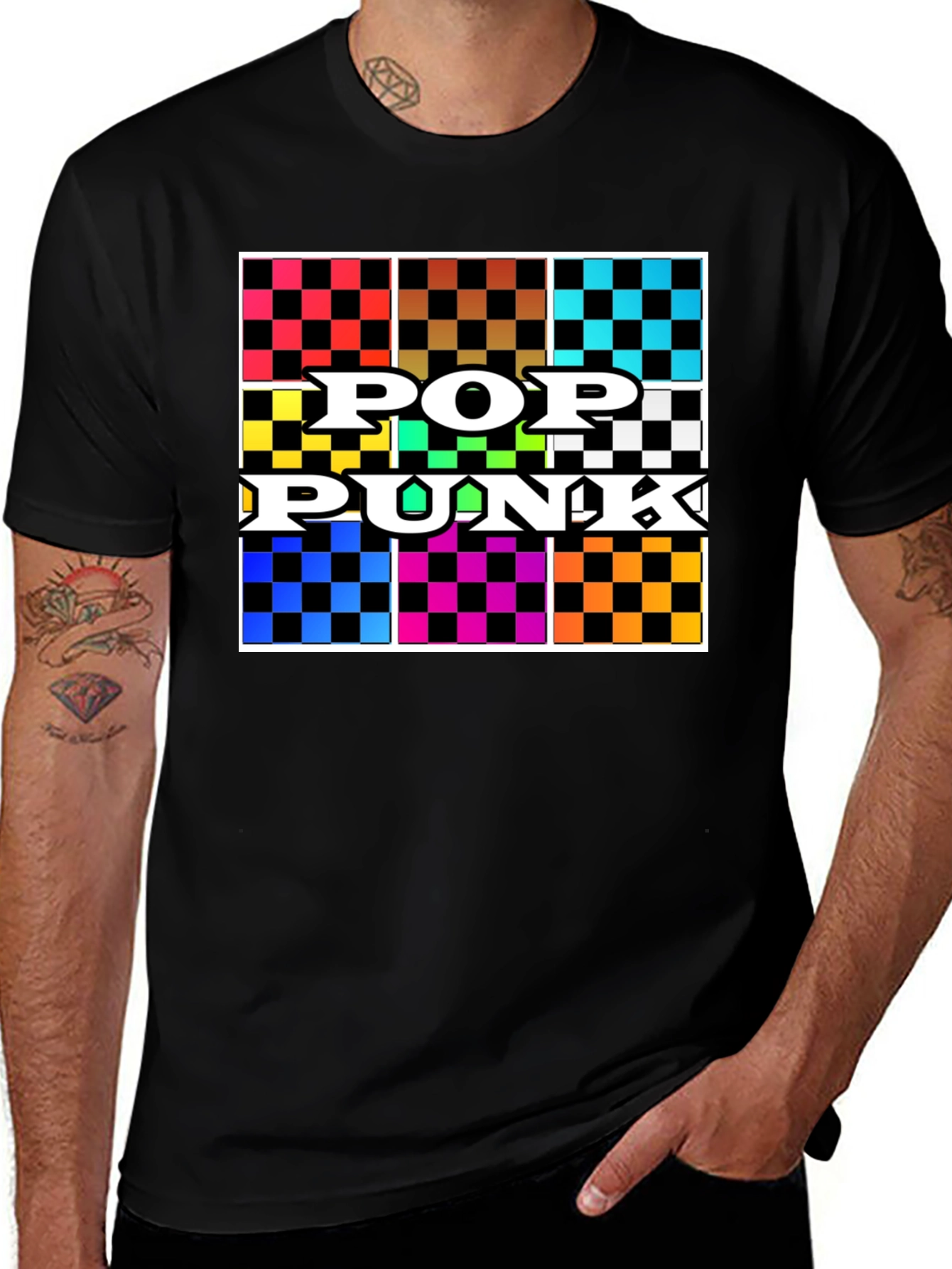 Variant 28 of Pop Punk Graphic T-Shirt
