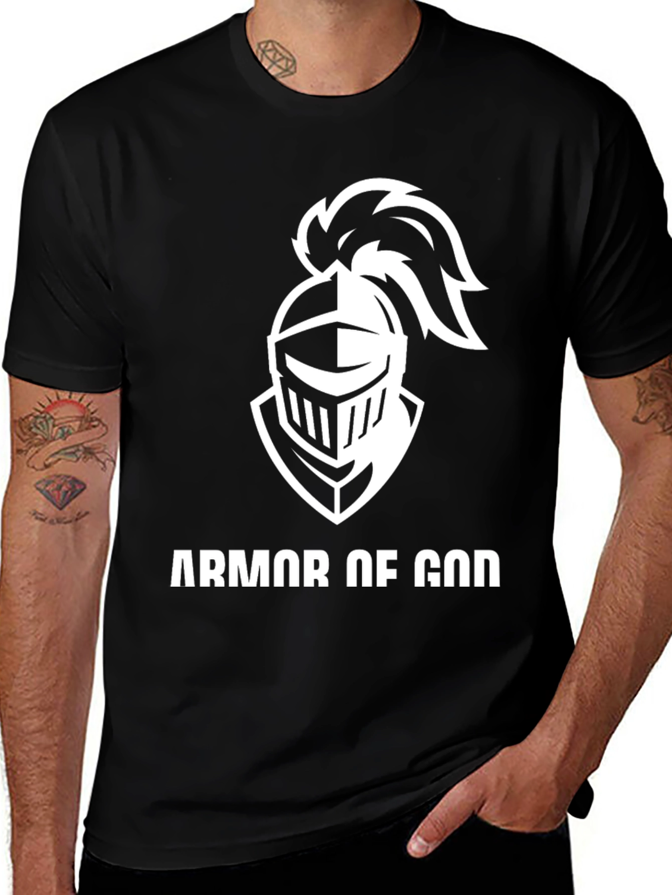 Armor of God Graphic T-Shirt - Christian Apparel