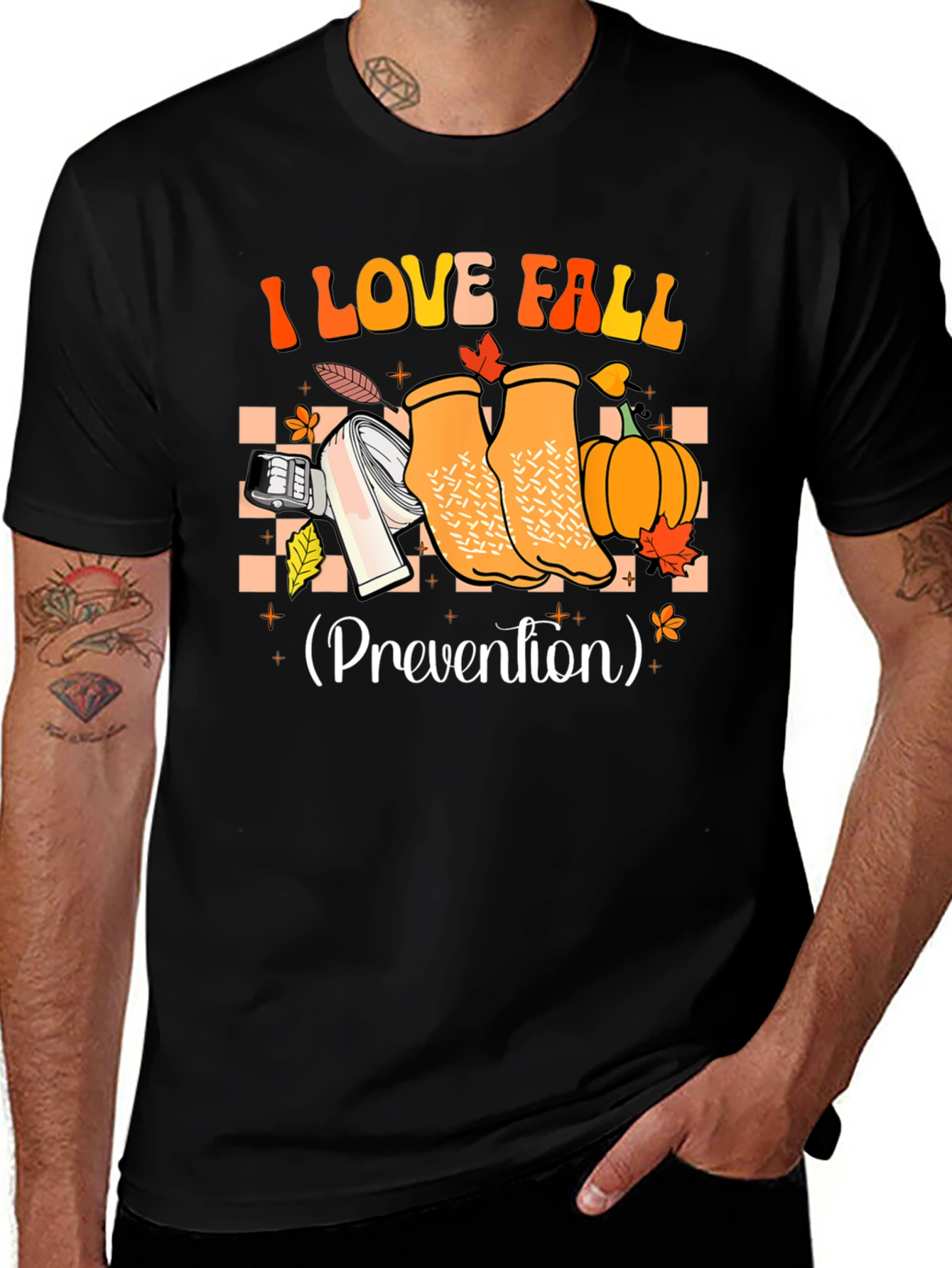 Variant 9 of I Love Fall (Prevention) Graphic Tee