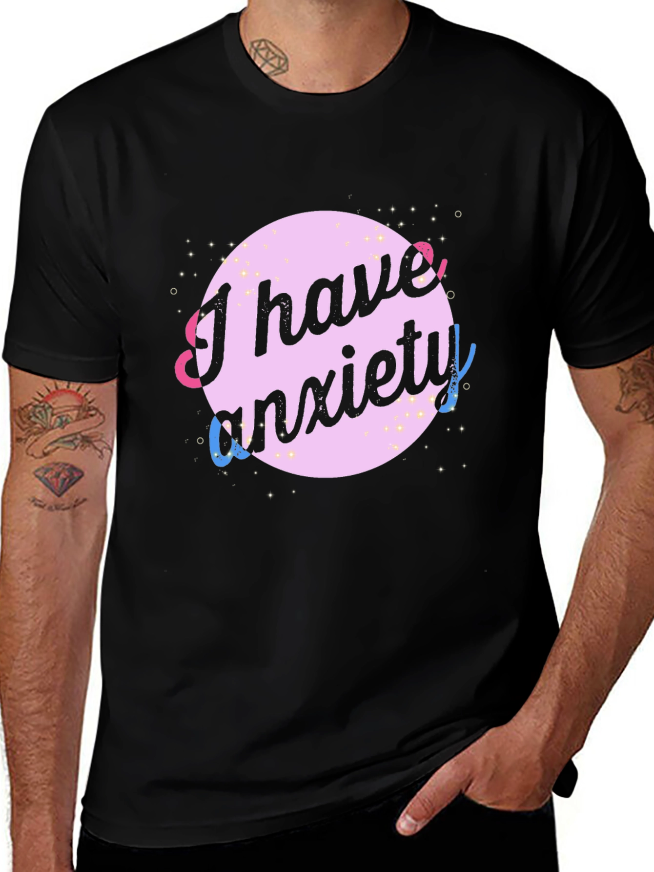 Variant 29 of Anxiety Graphic T-Shirt - Trendy Comfort
