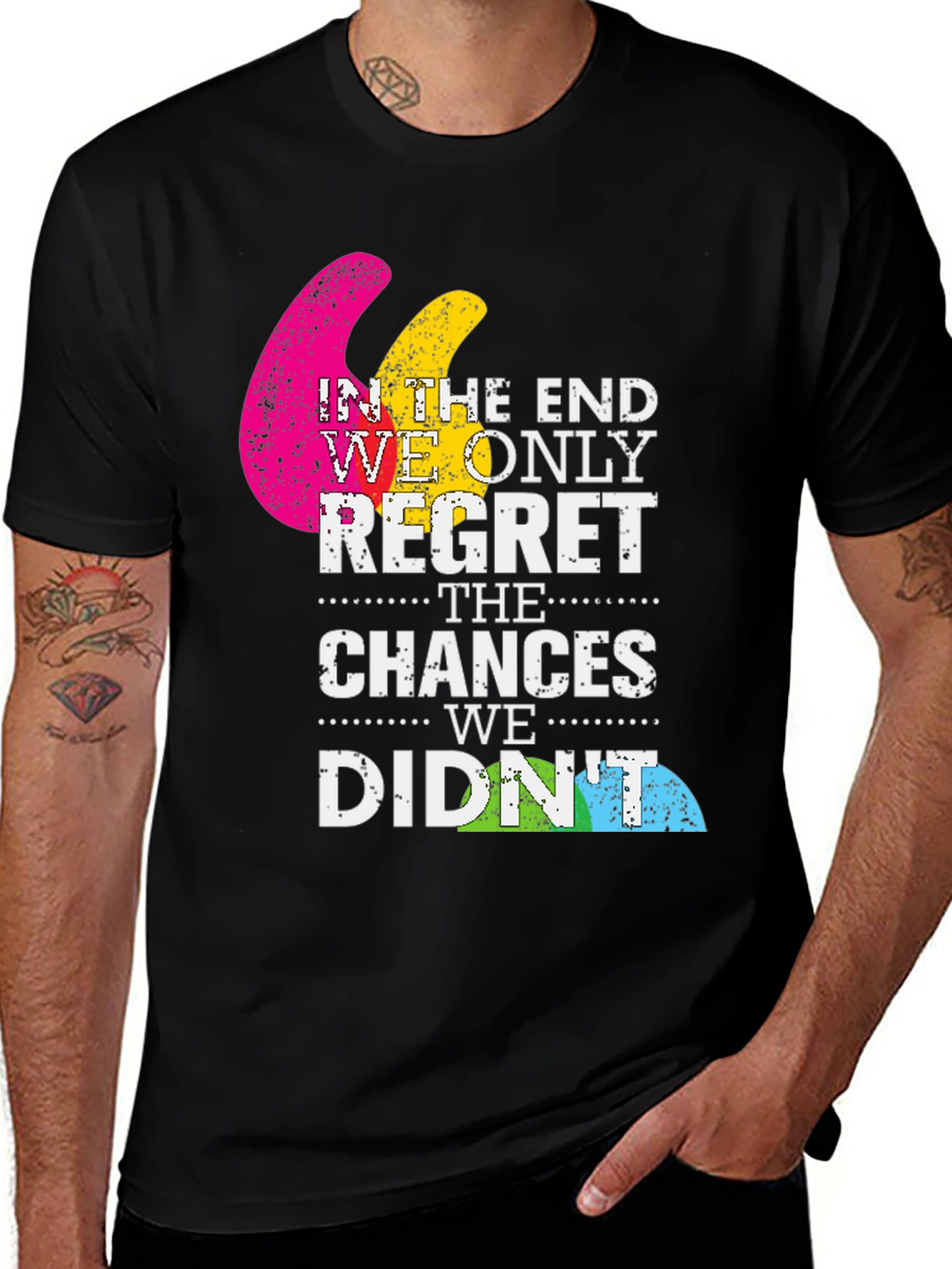 Variant 6 of In The End Regret T-Shirt