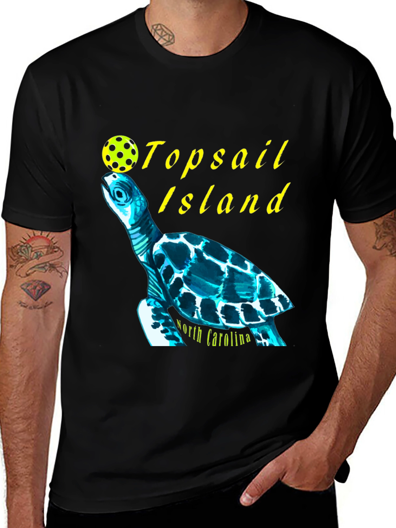 Topsail Island Turtle T-Shirt