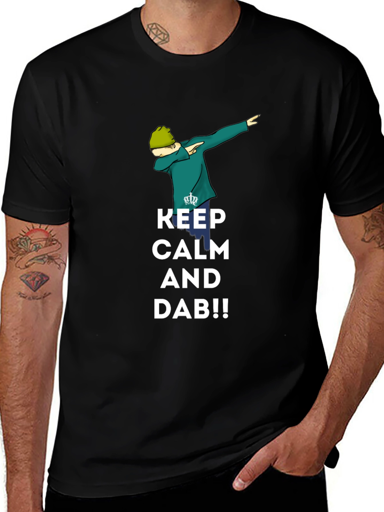 Variant 22 of Keep Calm and Dab Funny T-Shirt