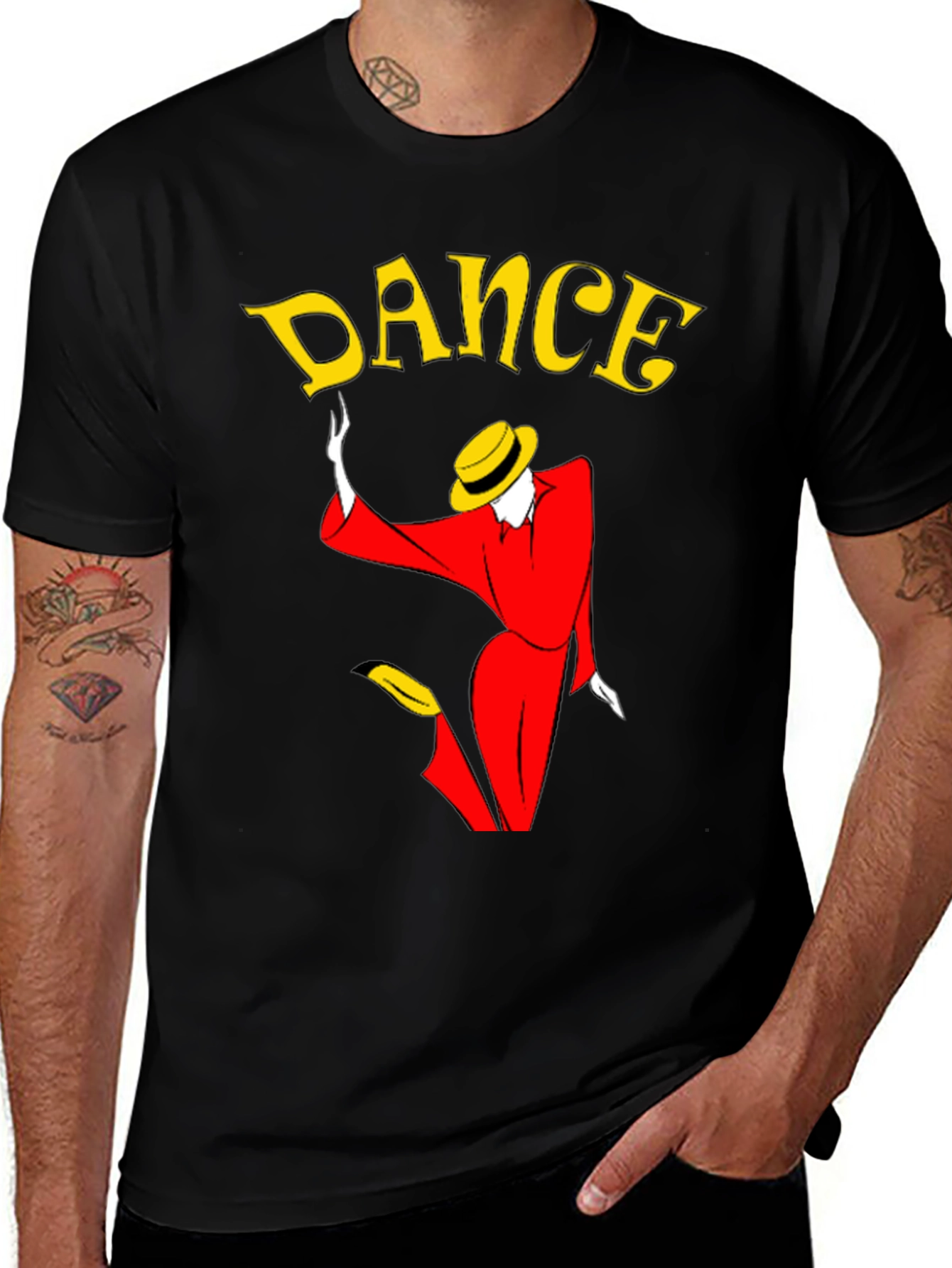 Variant 2 of Dance T-Shirt - Retro Style
